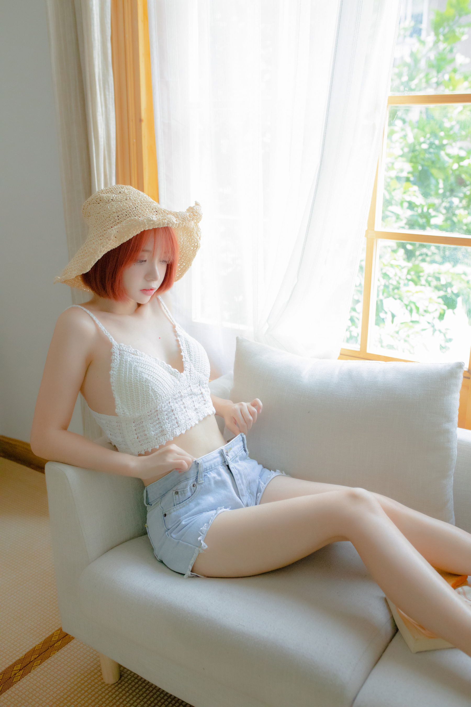 图片[3] - 疯猫ss - 草帽女孩 [30P] - 机器猫次元 - 机器猫次元