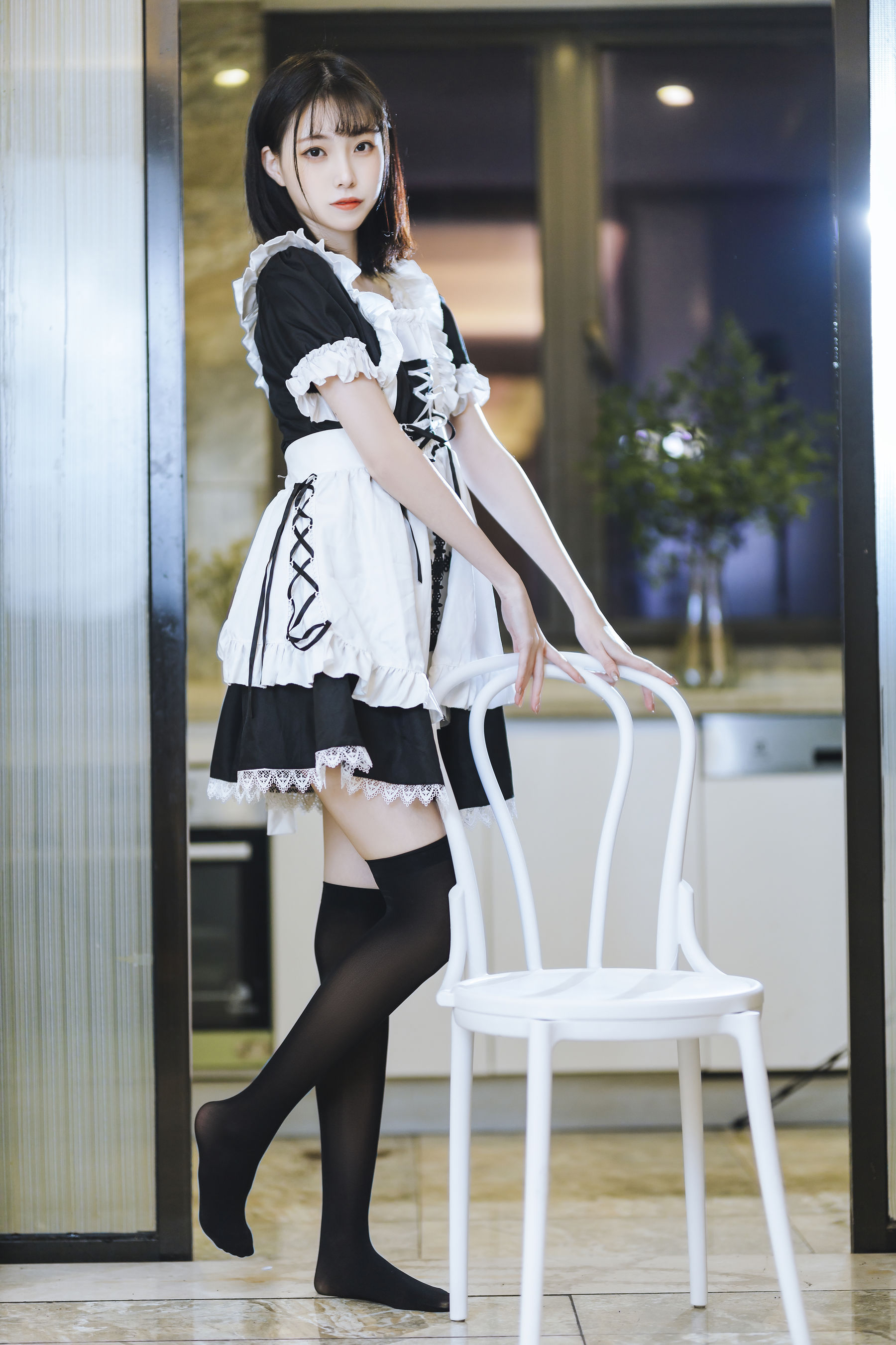 图片[1] - 许岚 - 短裙女仆 [40P] - 机器猫次元 - 机器猫次元