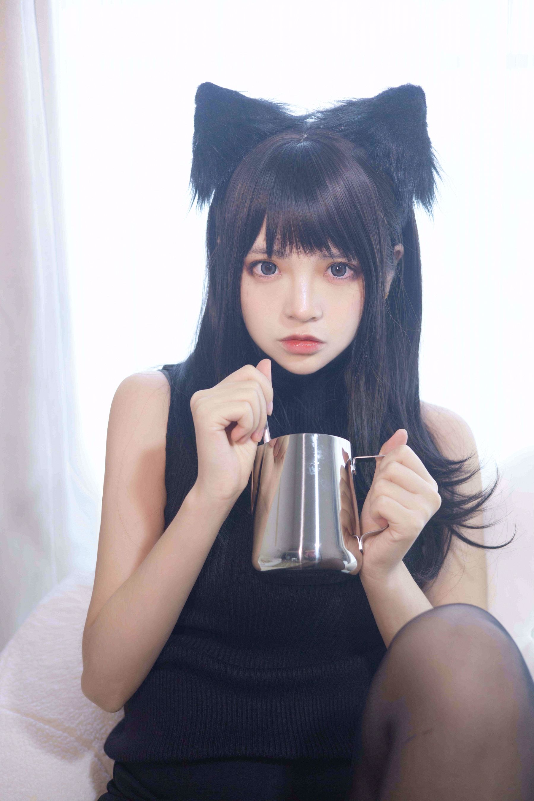 图片[2] - 疯猫ss - 黑毛衣少女 [80P] - 机器猫次元 - 机器猫次元
