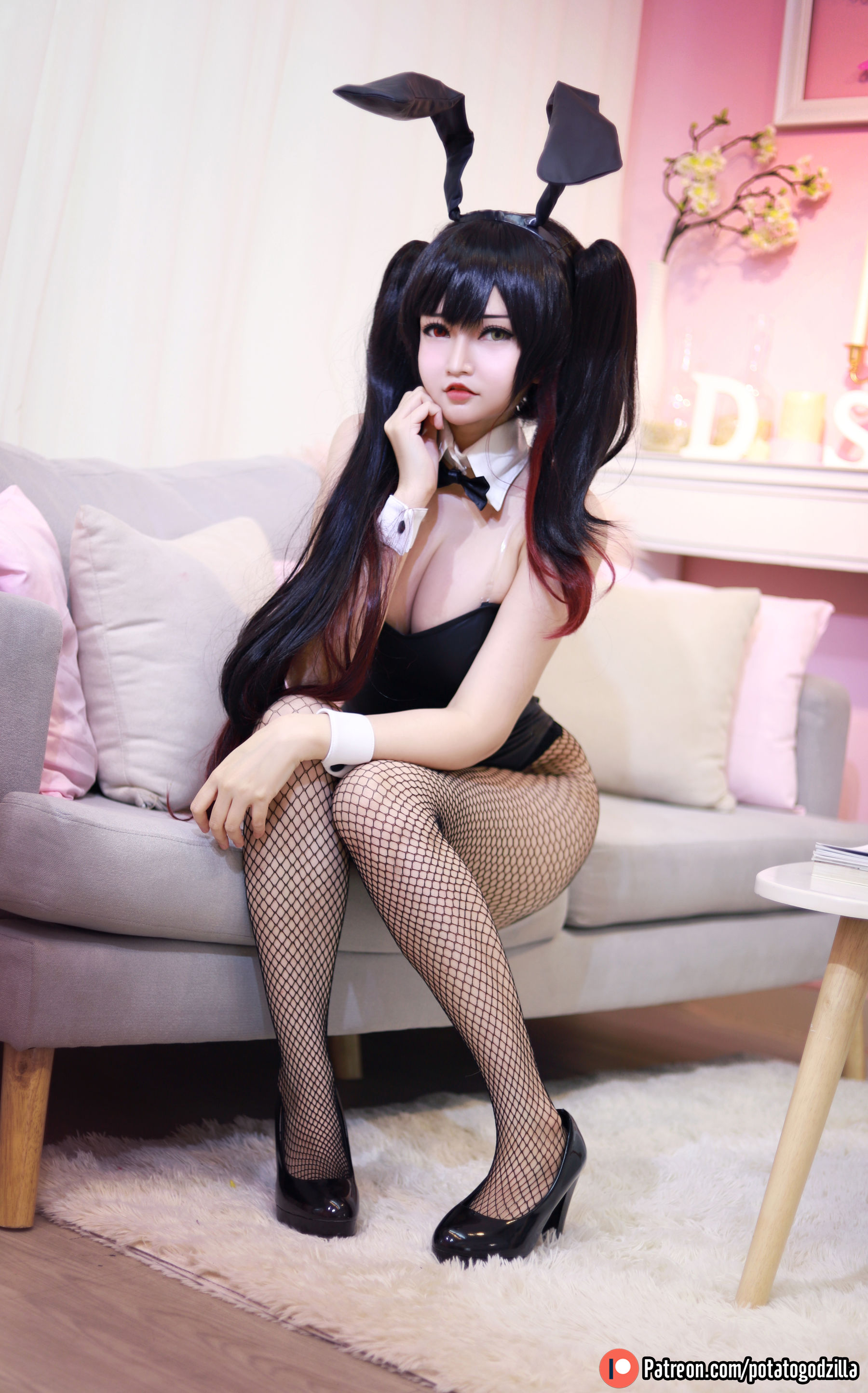 图片[4] - Potato Godzilla - Kurumi Tokisaki Bunny Girl [35P] - 机器猫次元 - 机器猫次元