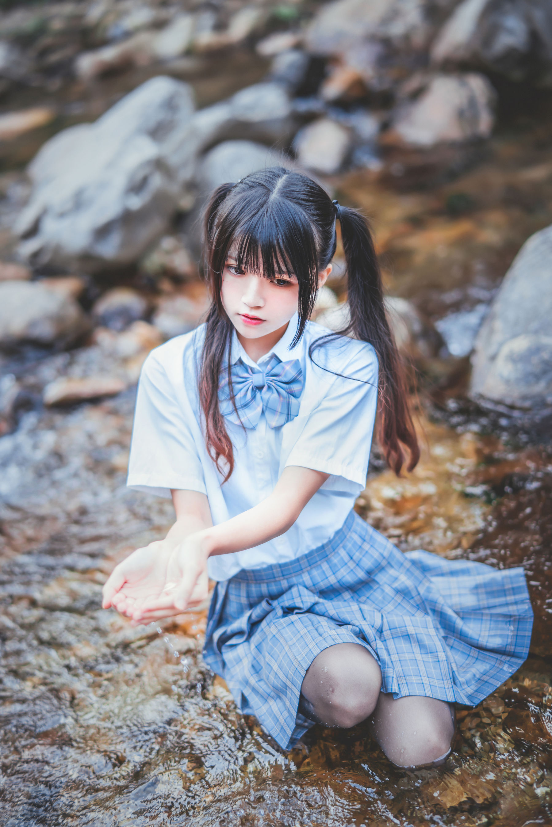 图片[7] - 桜桃喵《校服少女COSPLAY湿身系列》 [75P] - 机器猫次元 - 机器猫次元