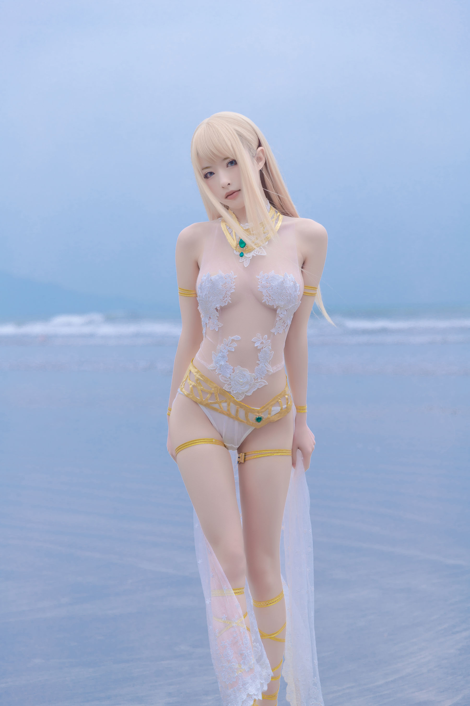 图片[1] - 清水由乃 - 玛丽萝丝白色泳衣 [33P] - 机器猫次元 - 机器猫次元