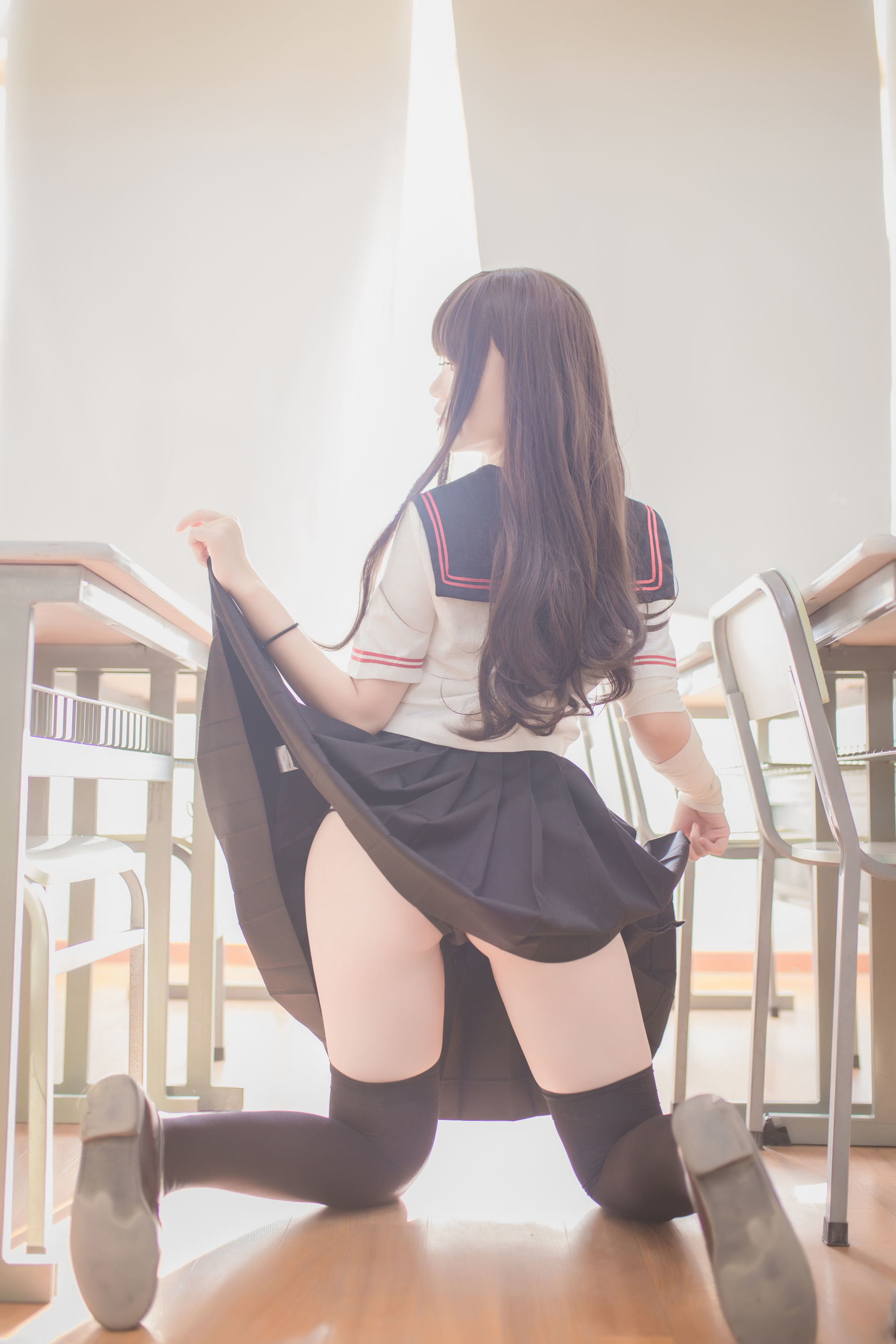 图片[2] - Yoko宅夏 - 黑丝JK [39P] - 机器猫次元 - 机器猫次元