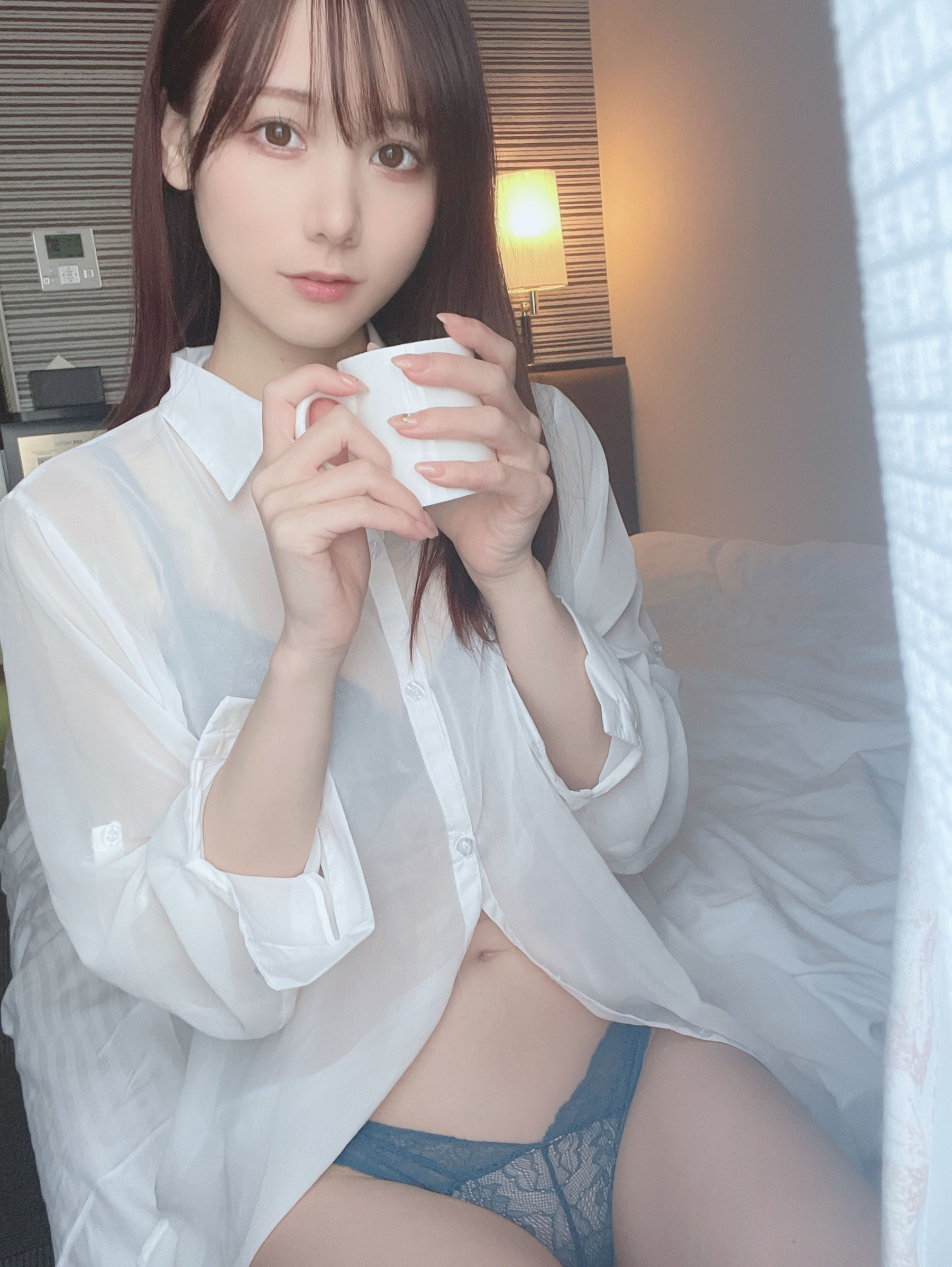 图片[2] - けんけん[fantia] 20220128-透けシャツ×ランジェリー [33P] - 机器猫次元 - 机器猫次元