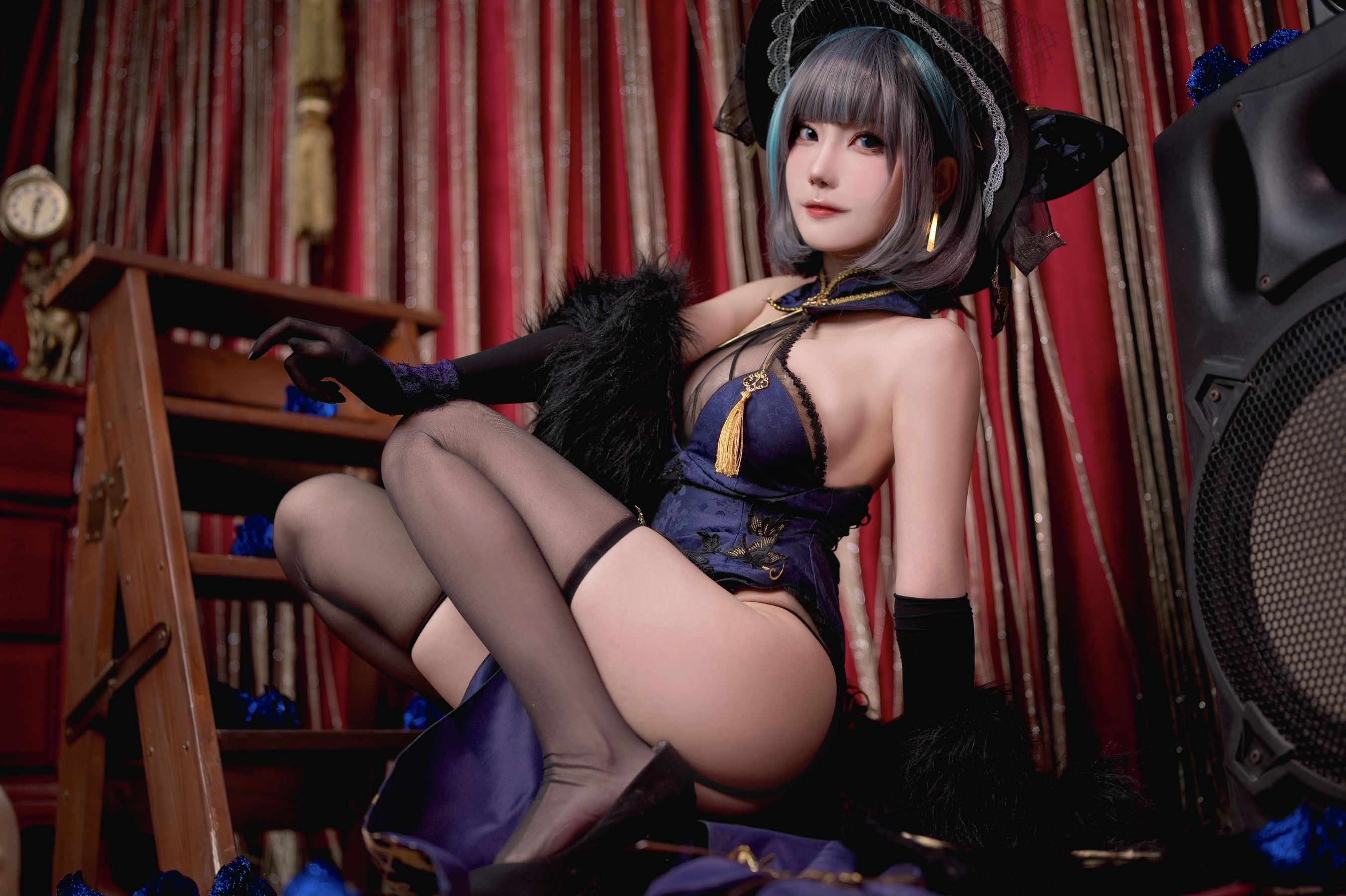 图片[3] - 卜呦Mikon - 柴郡音乐绚烂 [15P] - 机器猫次元 - 机器猫次元