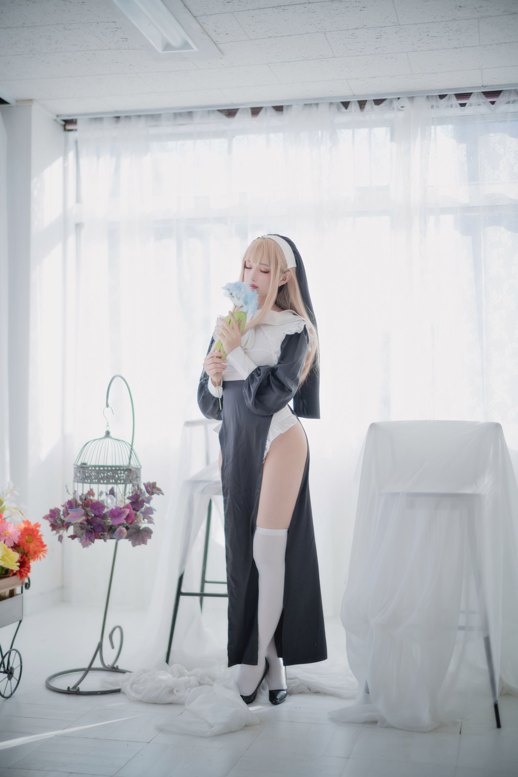 图片[1] - Shika小鹿鹿 - 修女 [16P] - 机器猫次元 - 机器猫次元