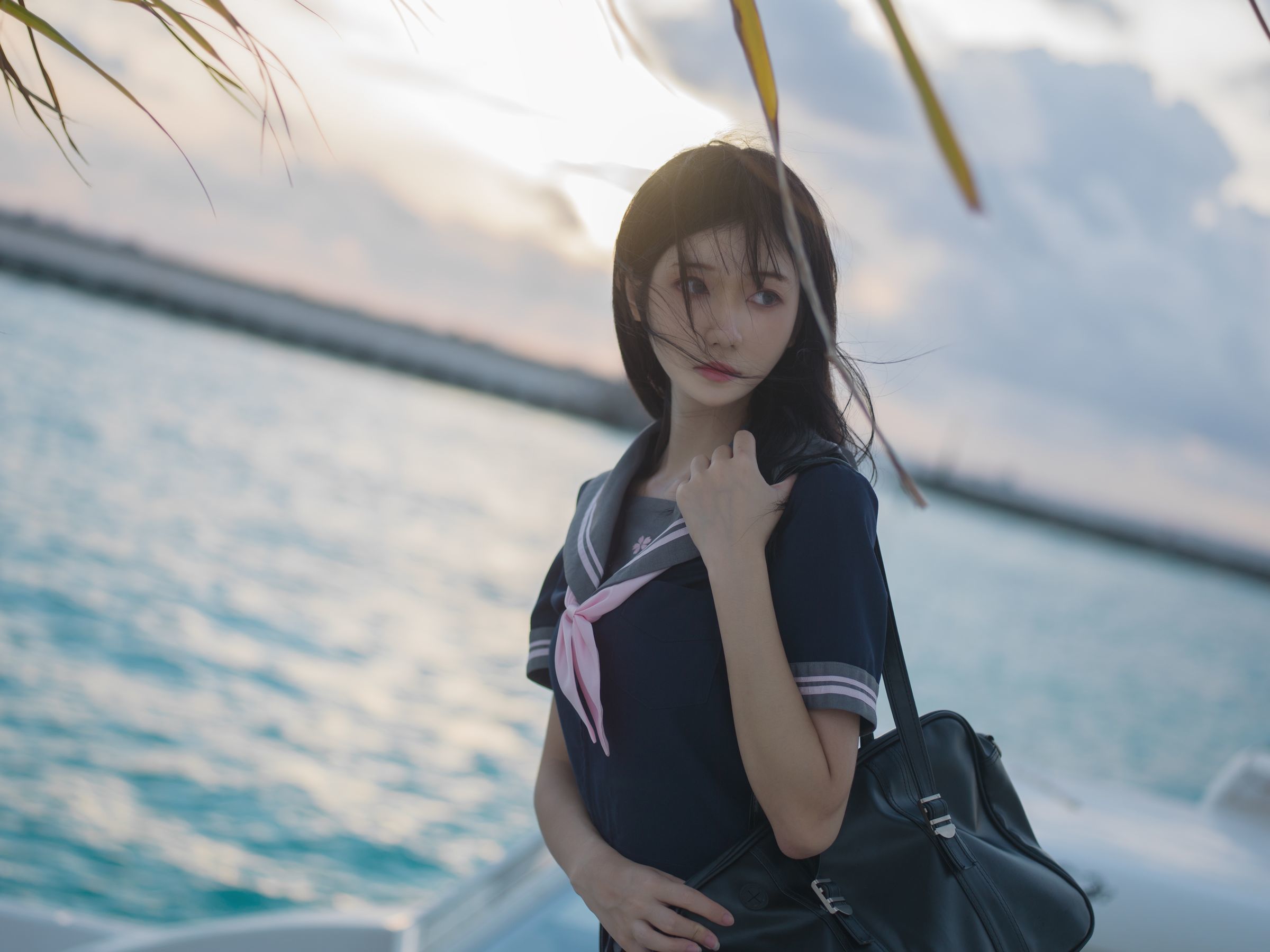 图片[8] - 南桃Momoko - 蓝jk [12P] - 机器猫次元 - 机器猫次元