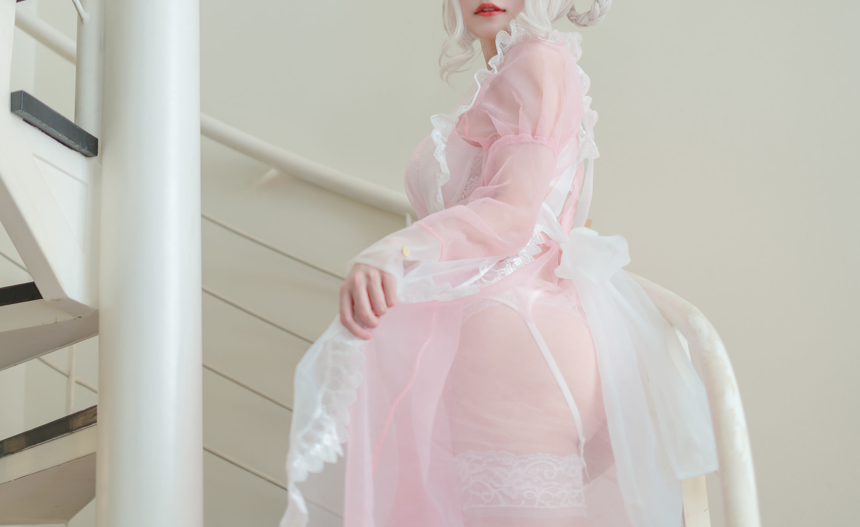 图片[2] - 小仓千代w - 透明粉色女仆 [24P] - 机器猫次元 - 机器猫次元