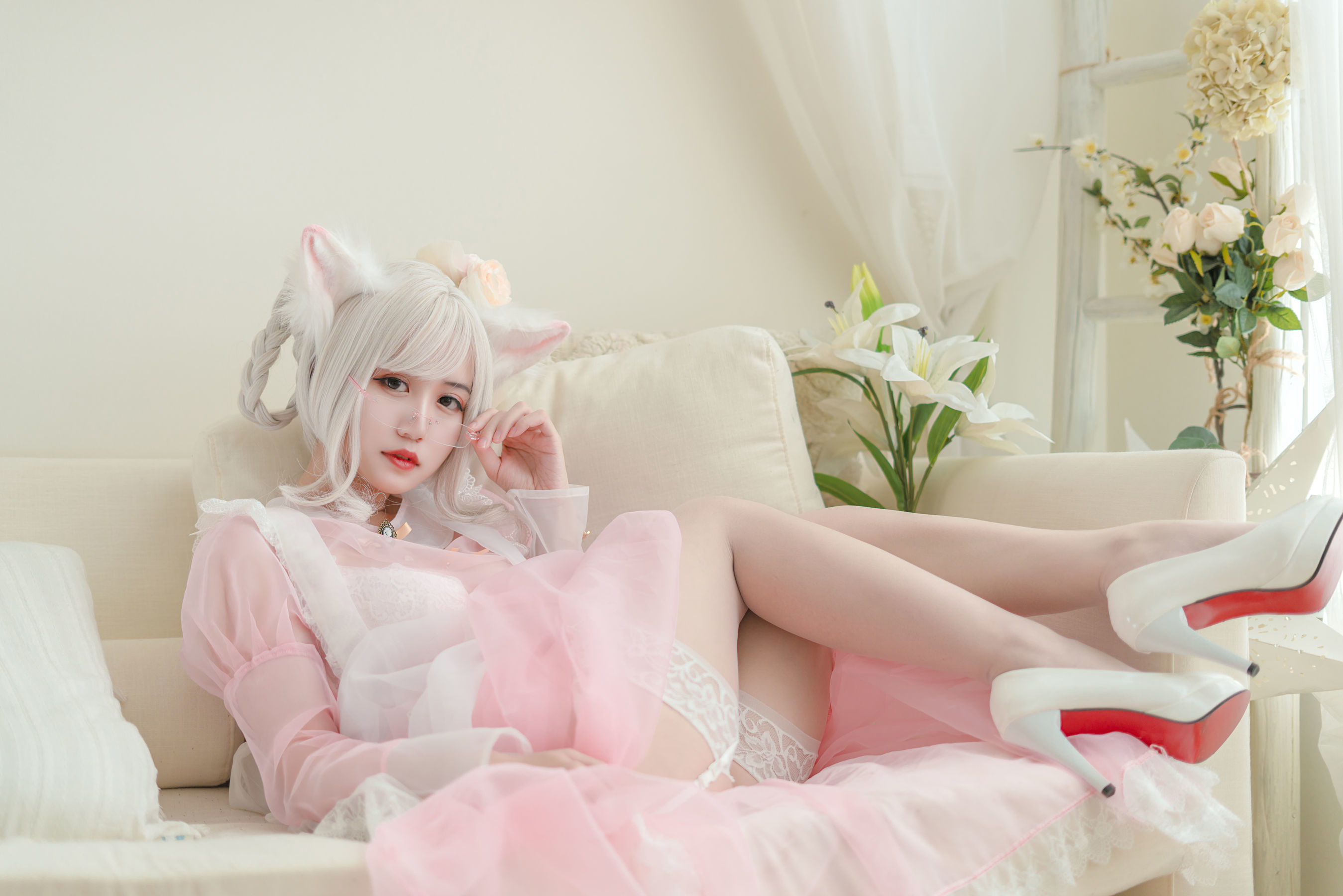 图片[7] - 小仓千代w - 透明粉色女仆 [24P] - 机器猫次元 - 机器猫次元
