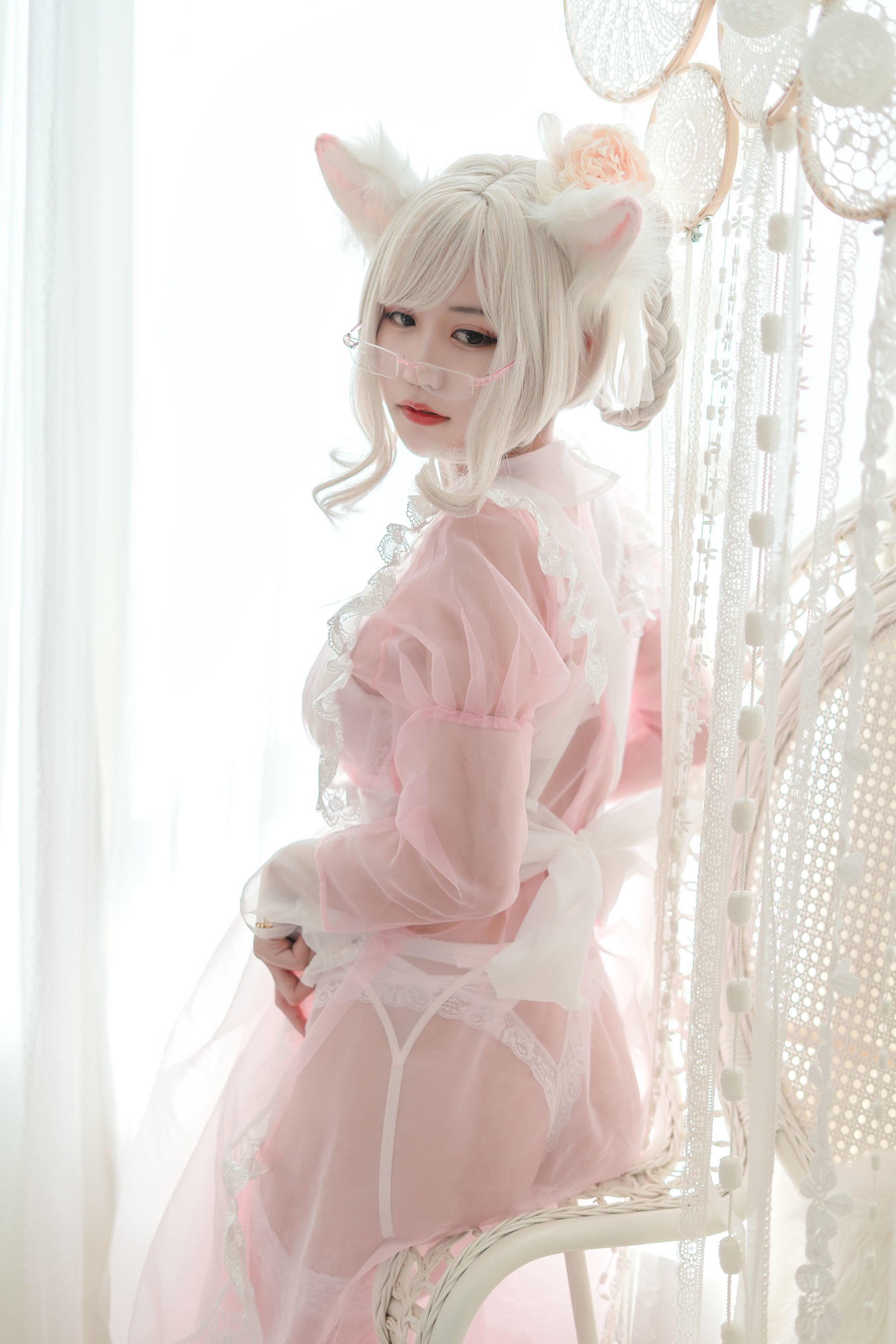 图片[5] - 小仓千代w - 透明粉色女仆 [24P] - 机器猫次元 - 机器猫次元