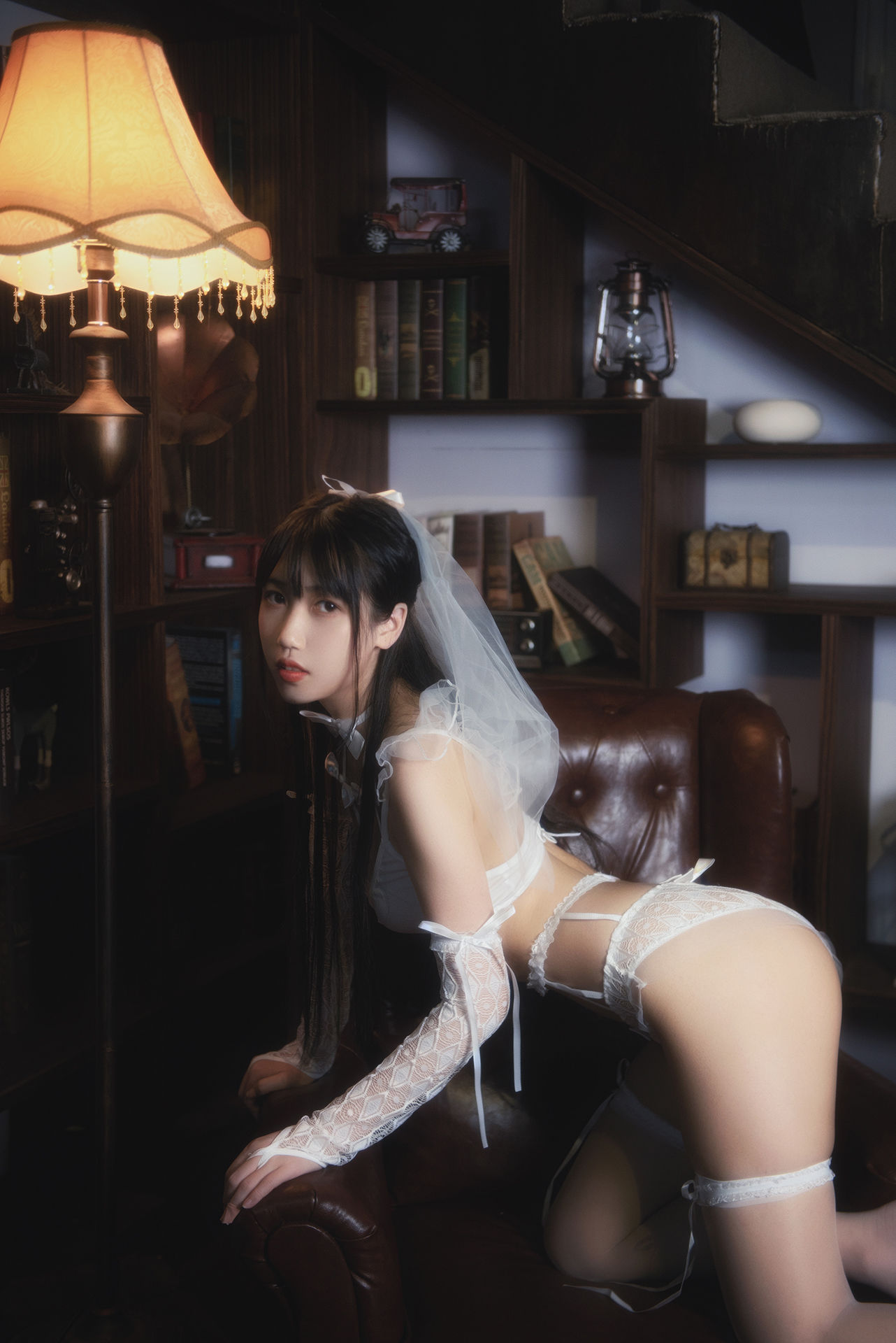 图片[7] - 不呆猫 - 白色情趣婚纱 [24P] - 机器猫次元 - 机器猫次元
