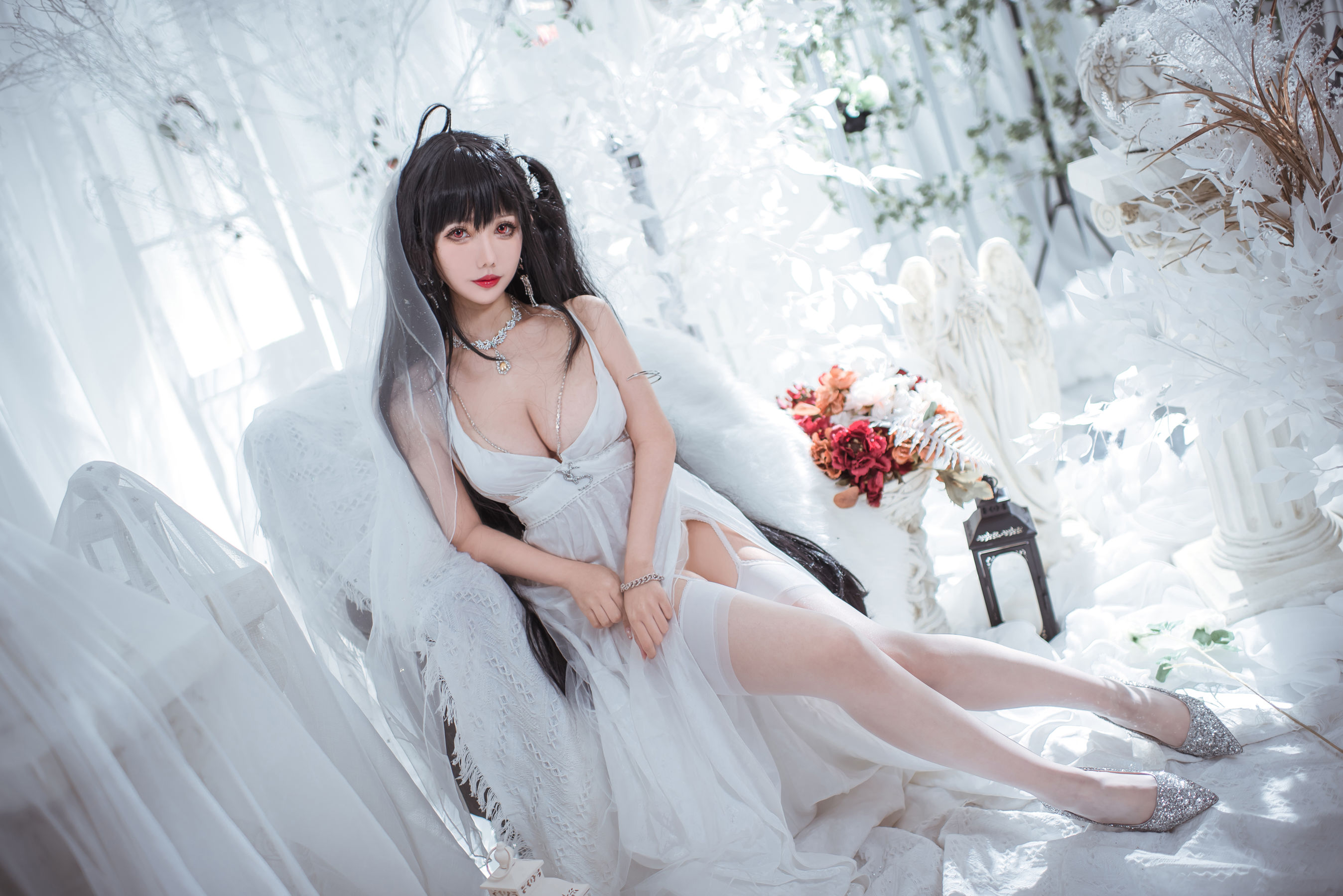 图片[4] - 仙女月 - 大凤纯白婚纱 [30P] - 机器猫次元 - 机器猫次元