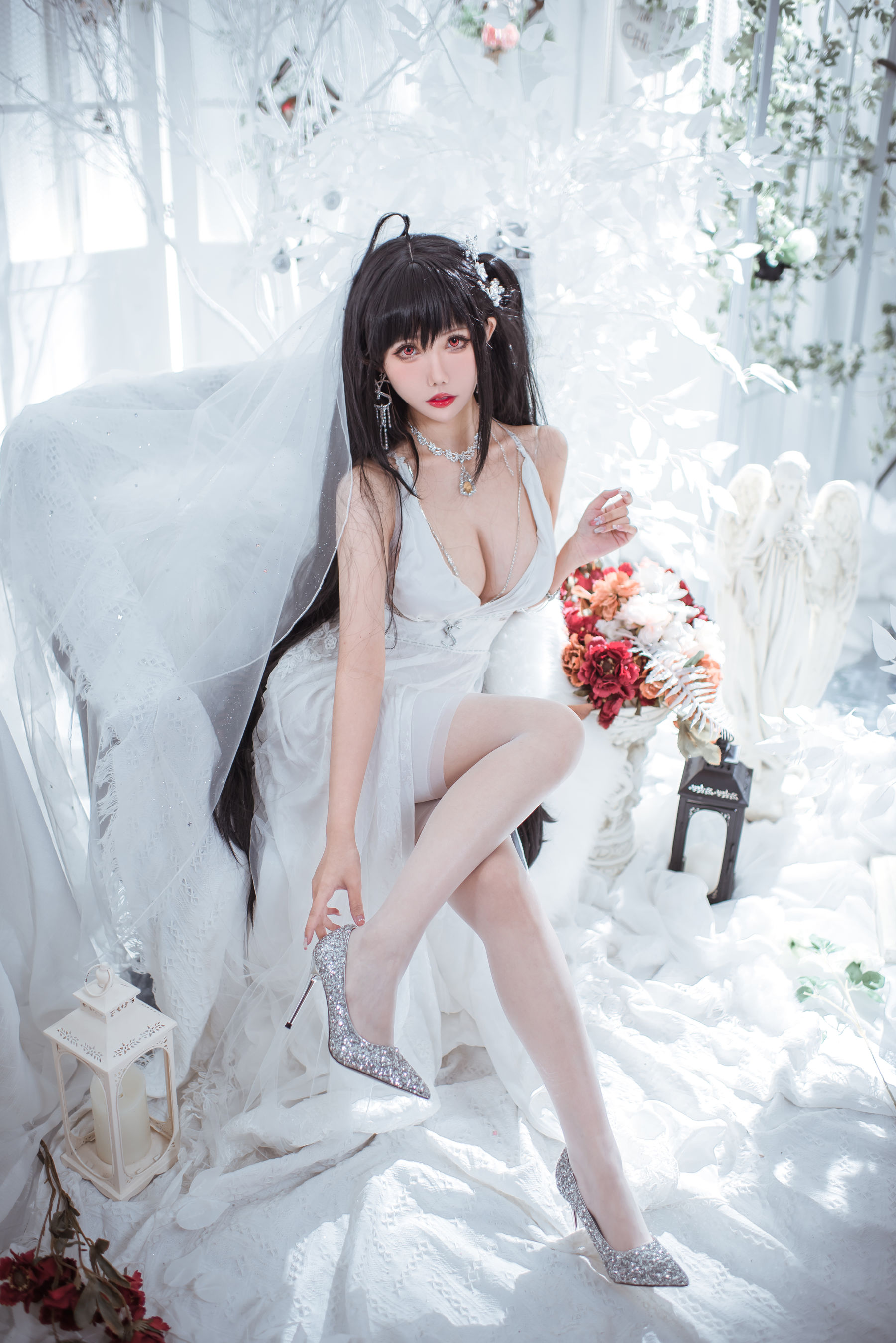 图片[2] - 仙女月 - 大凤纯白婚纱 [30P] - 机器猫次元 - 机器猫次元