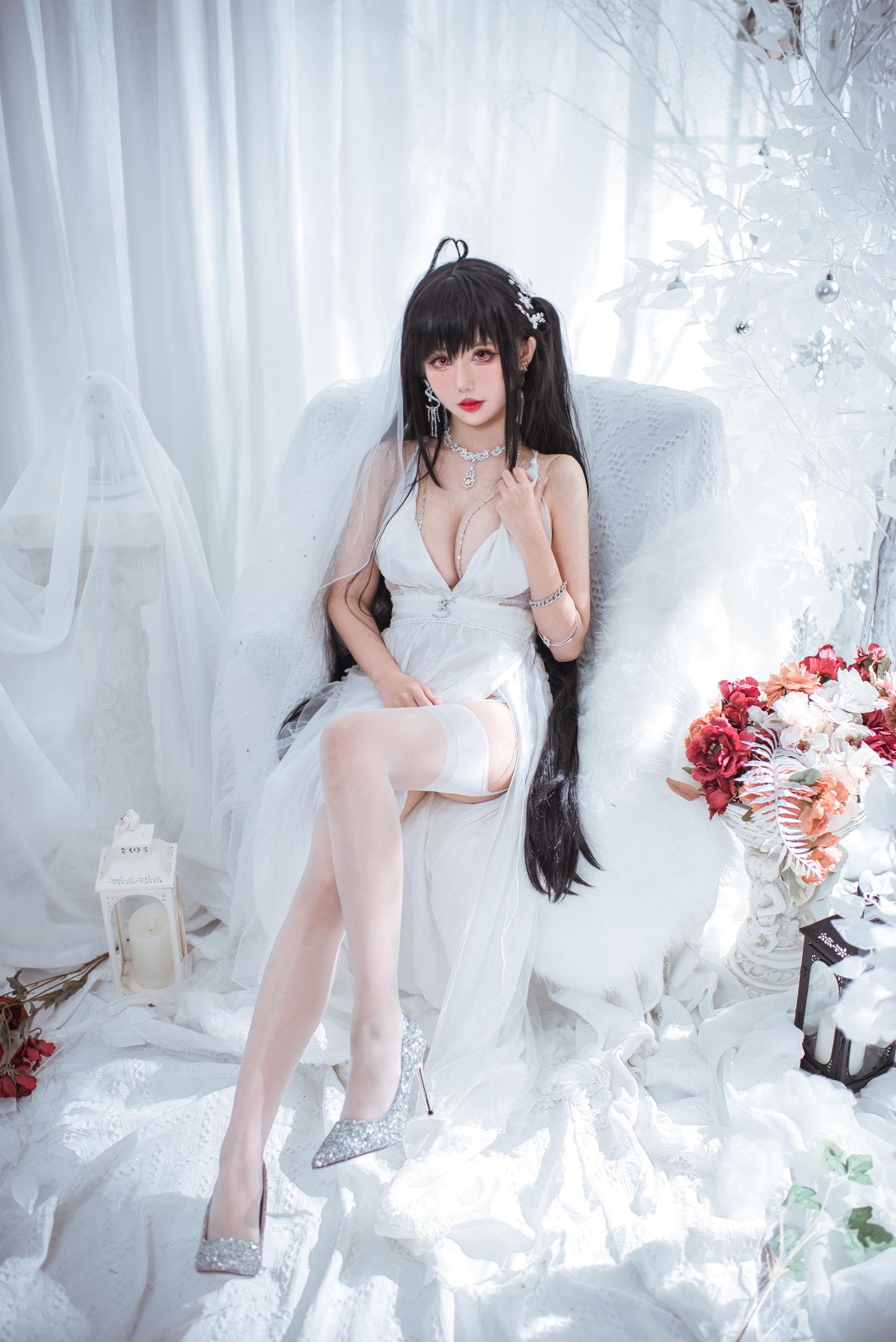 图片[3] - 仙女月 - 大凤纯白婚纱 [30P] - 机器猫次元 - 机器猫次元