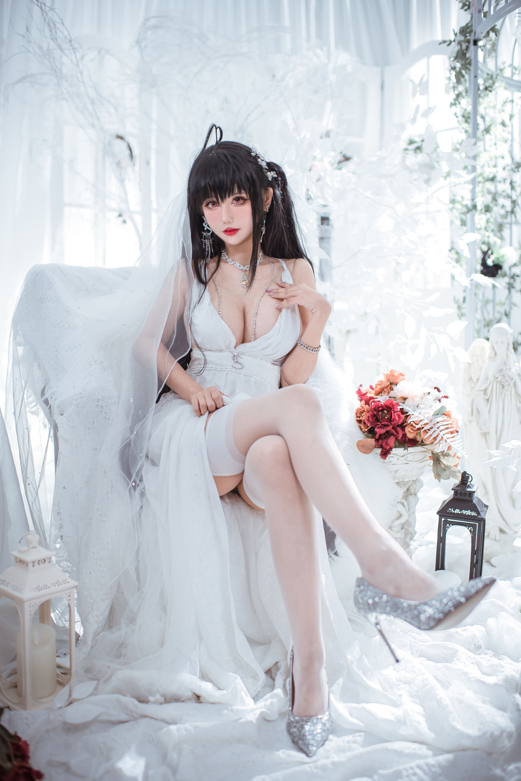 图片[1] - 仙女月 - 大凤纯白婚纱 [30P] - 机器猫次元 - 机器猫次元