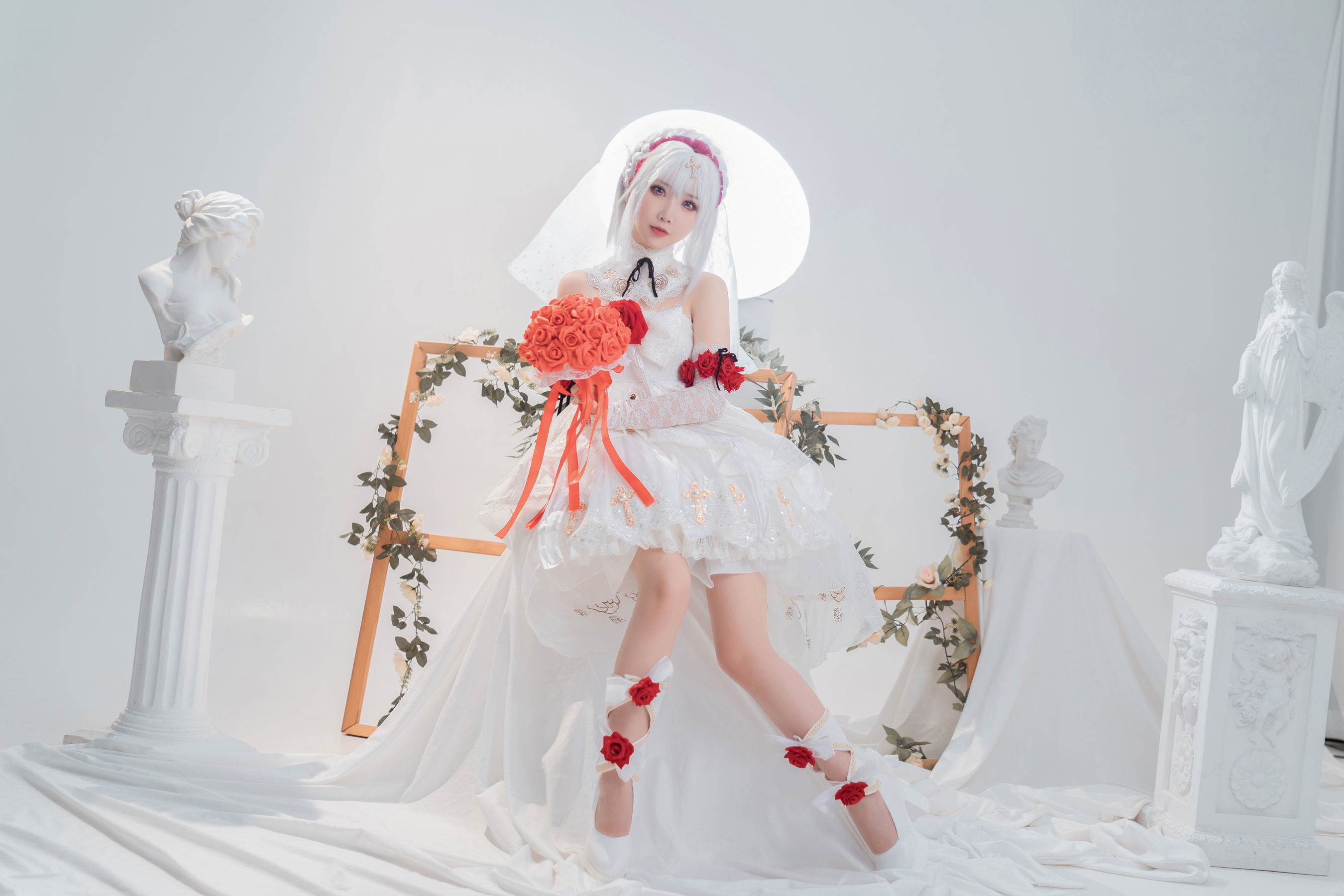 图片[1] - 面饼仙儿 - 德丽莎婚纱 [13P] - 机器猫次元 - 机器猫次元