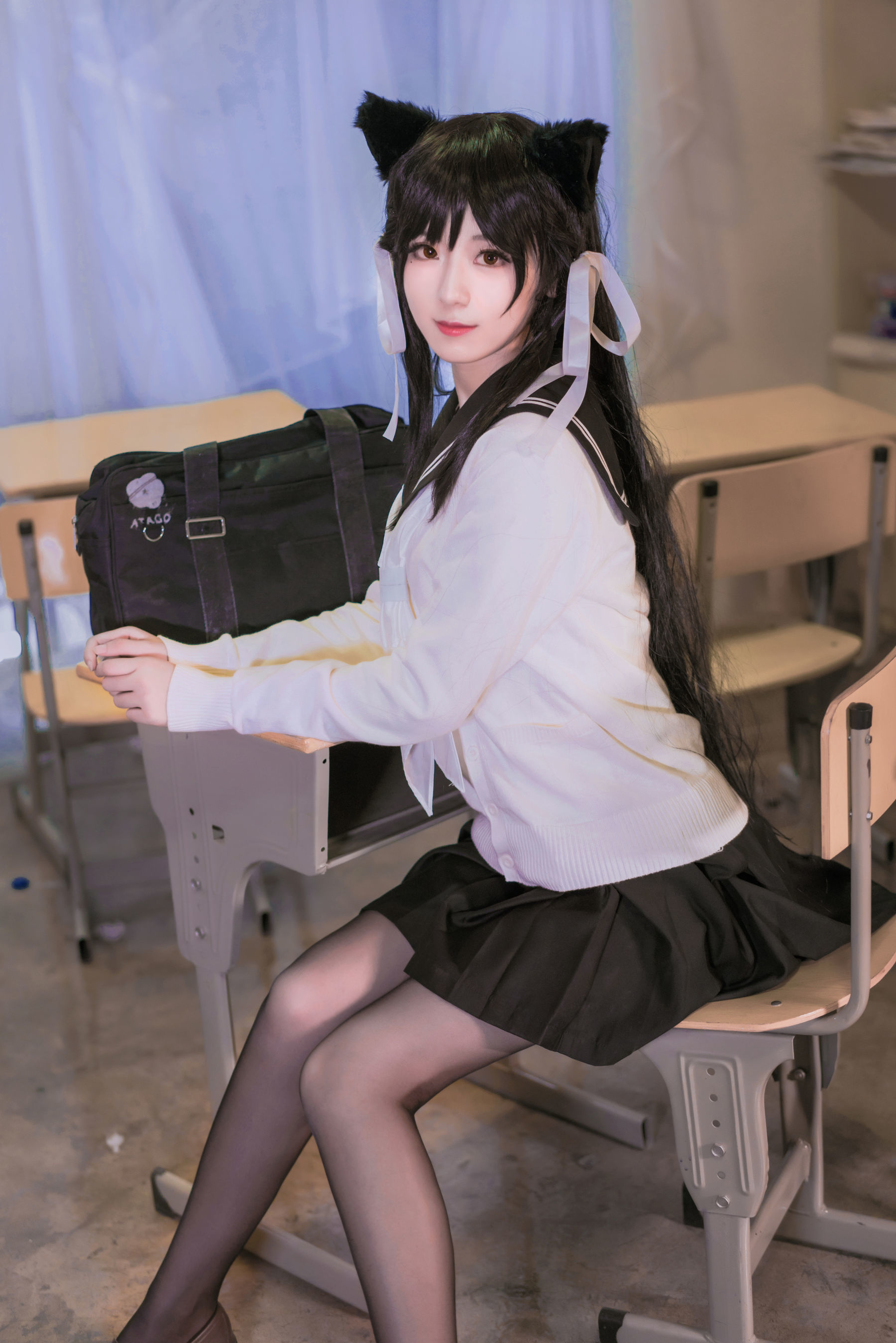 图片[1] - 弥音音ww 爱宕校服 [11P] - 机器猫次元 - 机器猫次元