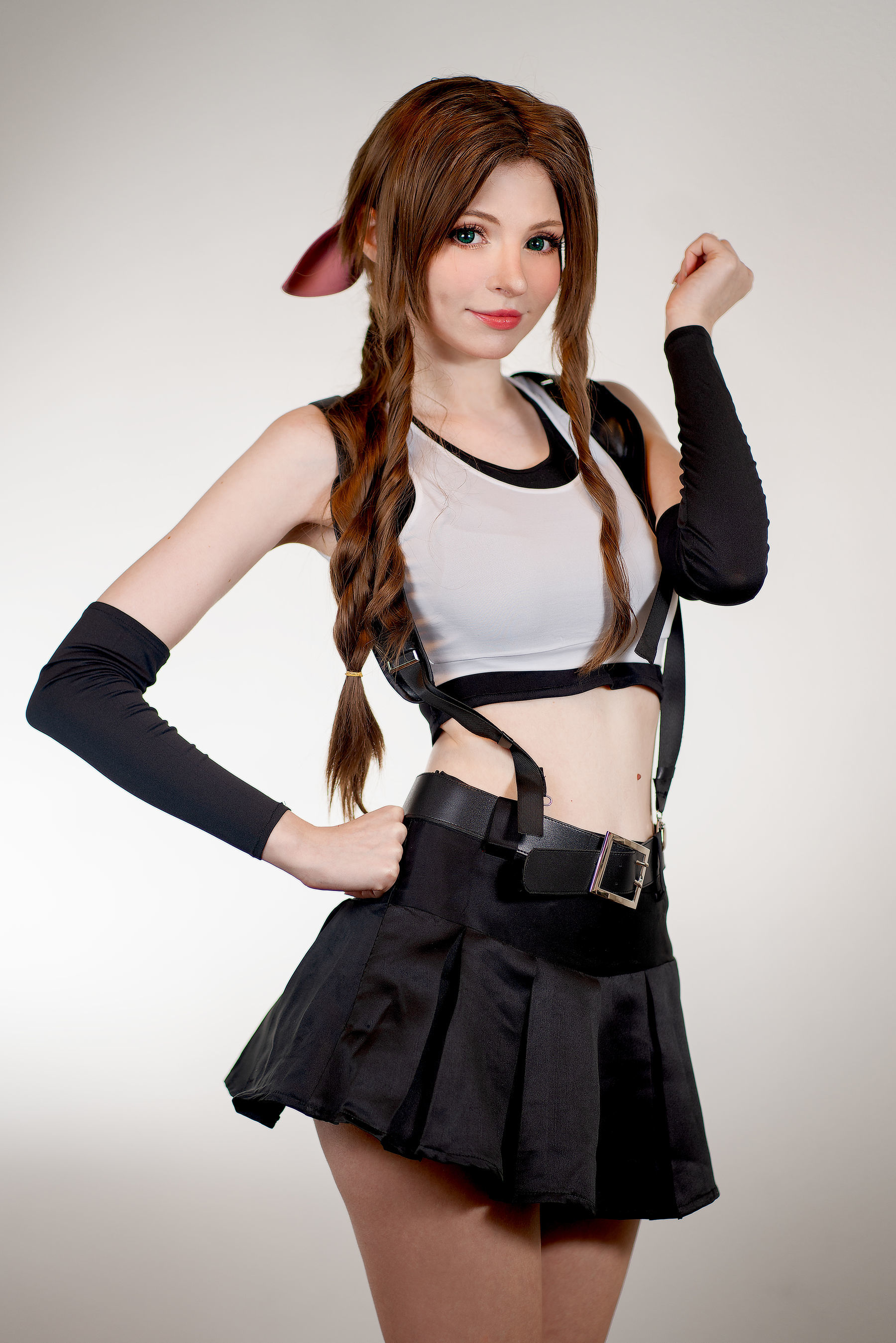 图片[2] - Peach milky - Aerith Tifa Swap [66P] - 机器猫次元 - 机器猫次元