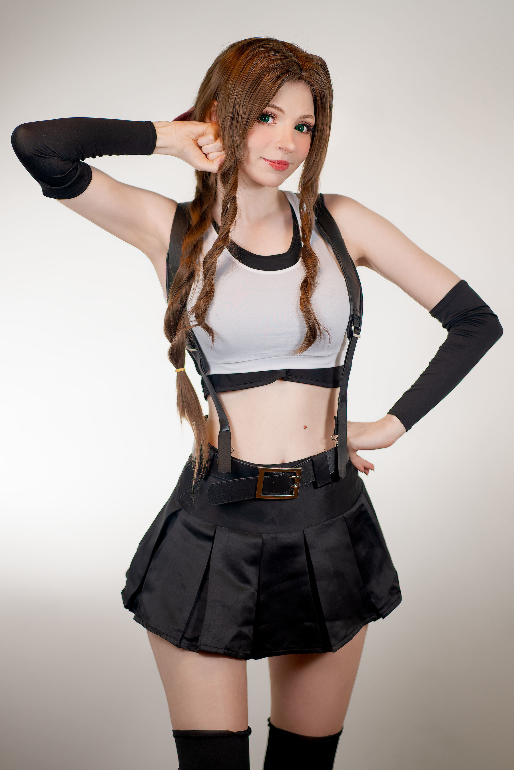 图片[1] - Peach milky - Aerith Tifa Swap [66P] - 机器猫次元 - 机器猫次元