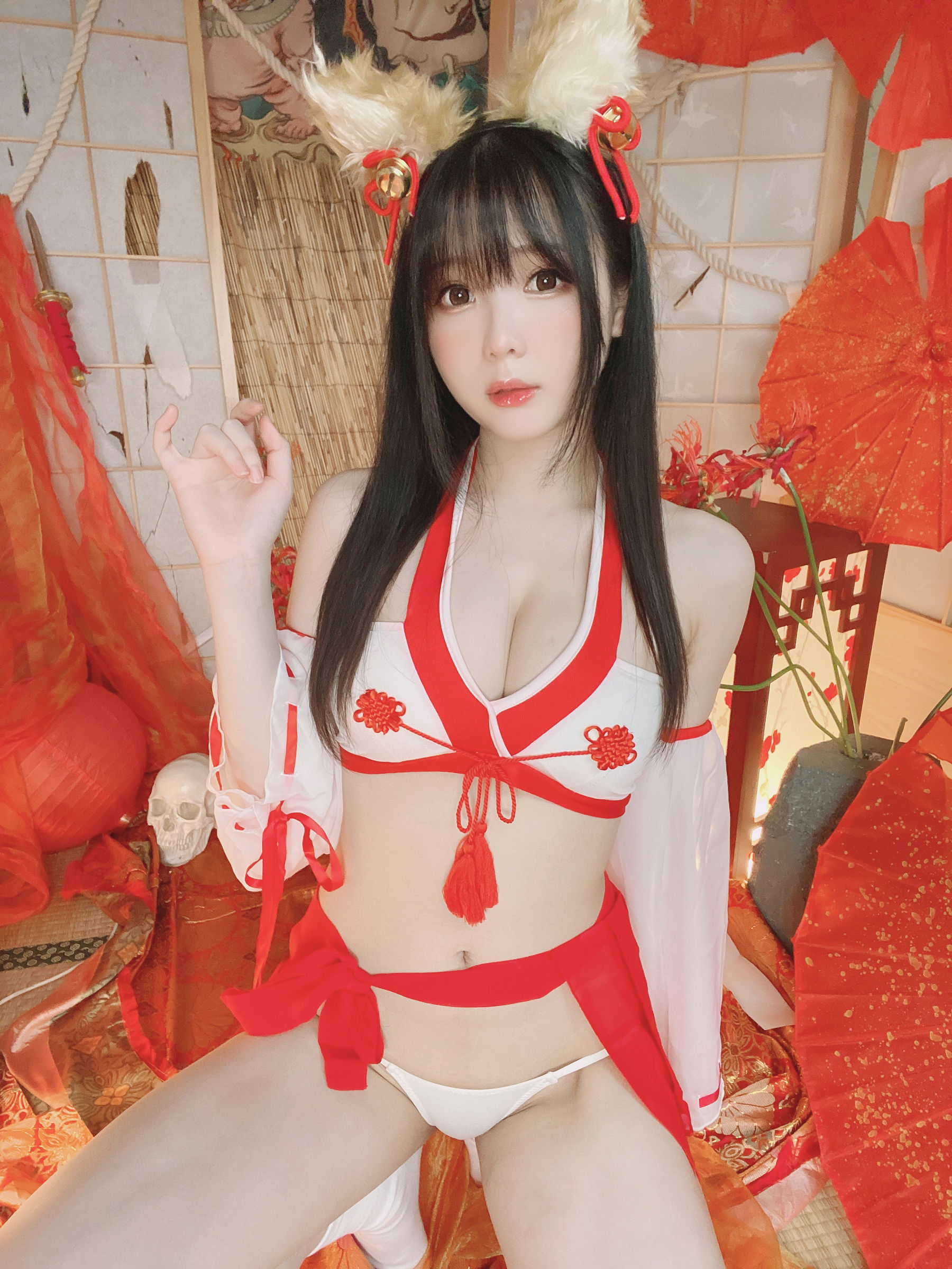 图片[2] - 霜月shimo - きつね巫女さん [16P] - 机器猫次元 - 机器猫次元
