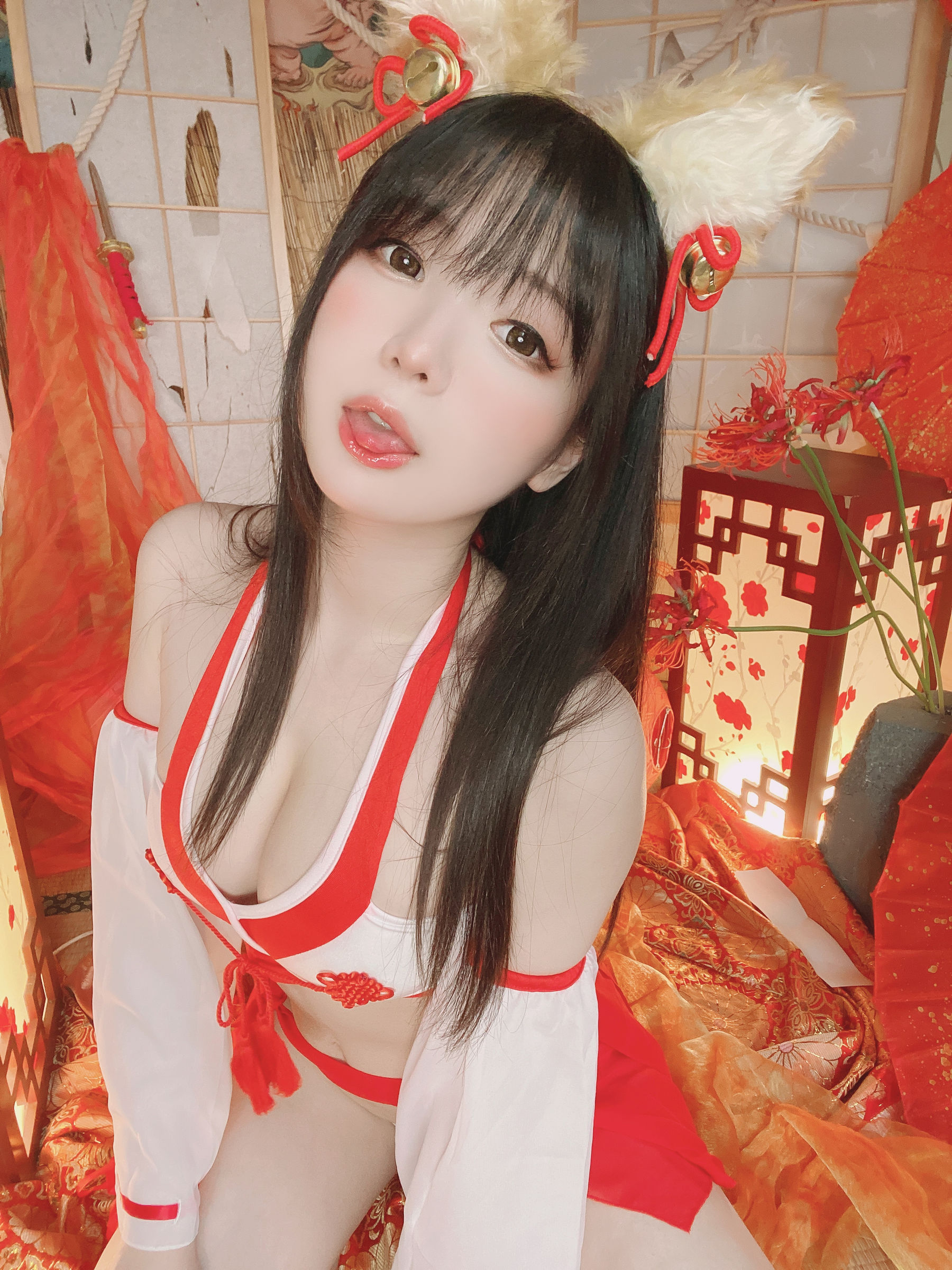 图片[8] - 霜月shimo - きつね巫女さん [16P] - 机器猫次元 - 机器猫次元