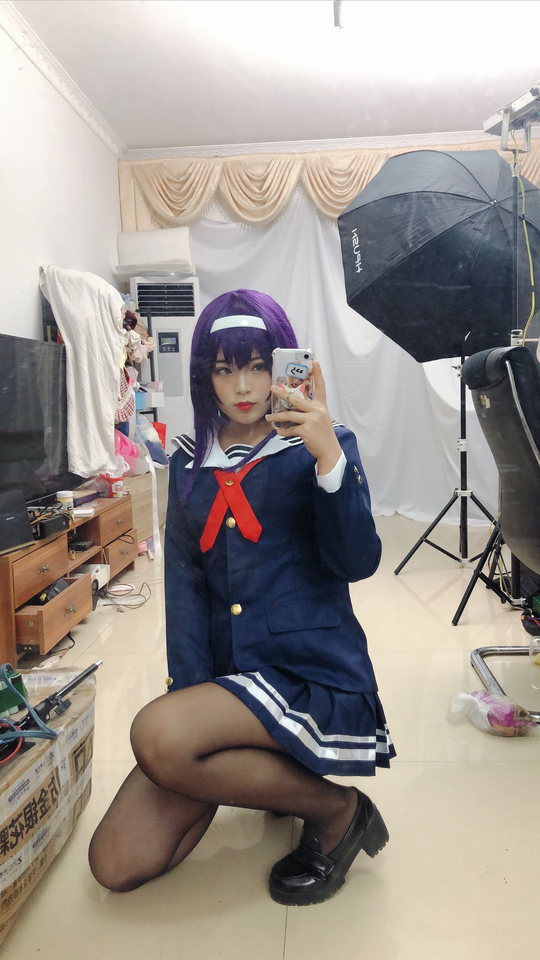 图片[1] - 白烨 - 学姐校服 [26P] - 机器猫次元 - 机器猫次元