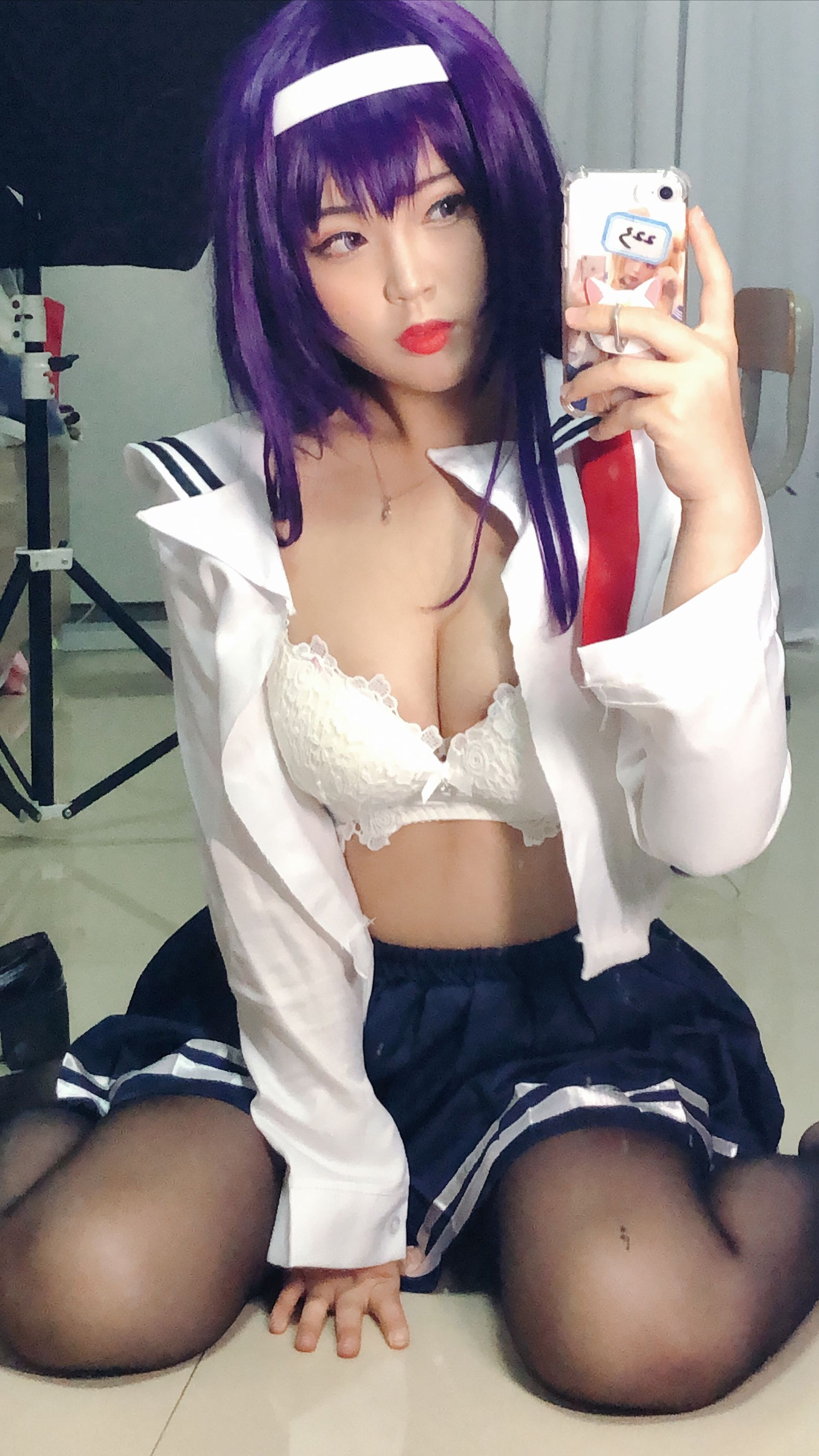 图片[4] - 白烨 - 学姐校服 [26P] - 机器猫次元 - 机器猫次元