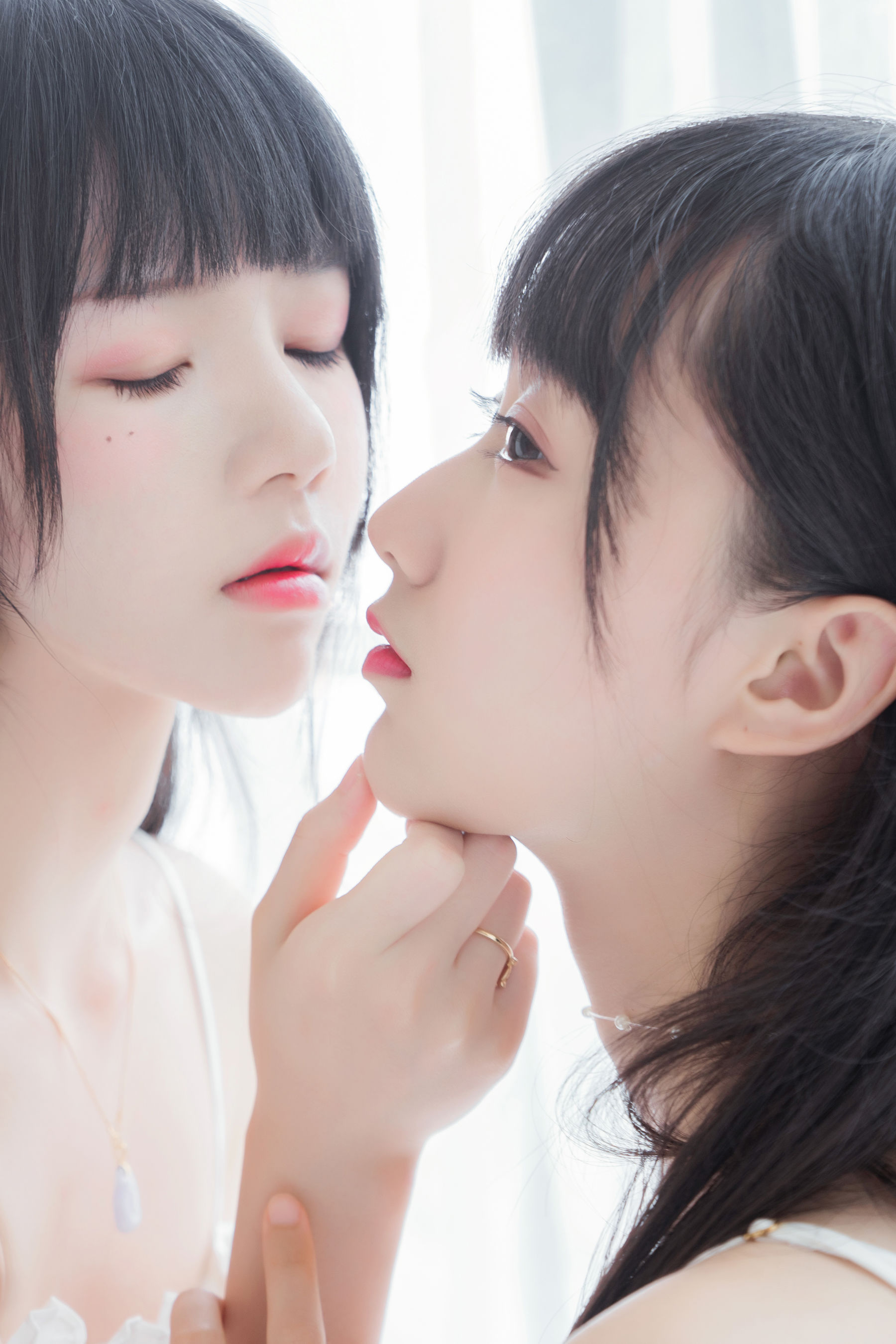 图片[4] - 木绵绵OwO&桜桃喵 朝(白裙×白裙) [58P] - 机器猫次元 - 机器猫次元