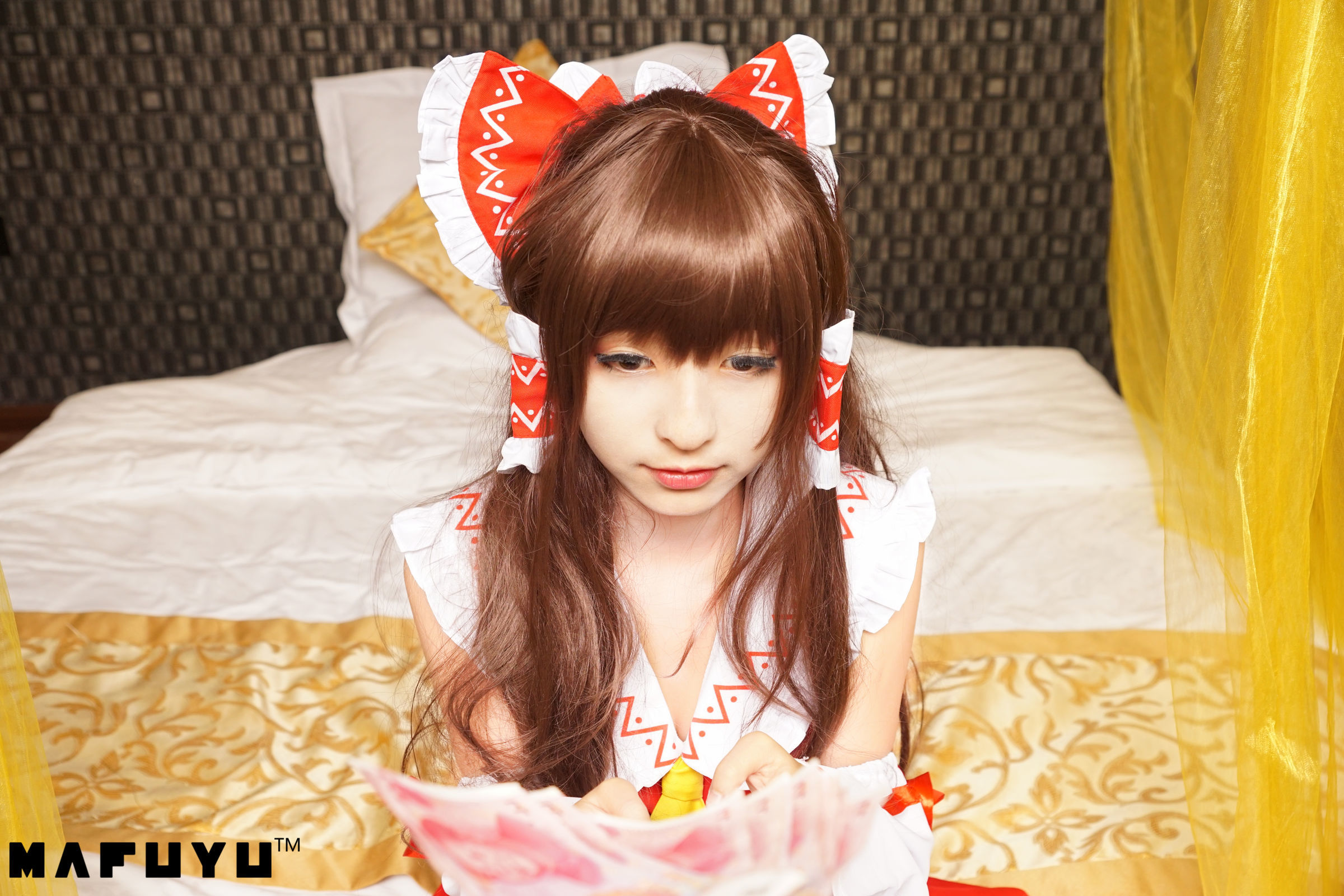 图片[7] - 神楽板真冬 COS Reimu猫娘系列套图 [100P] - 机器猫次元 - 机器猫次元