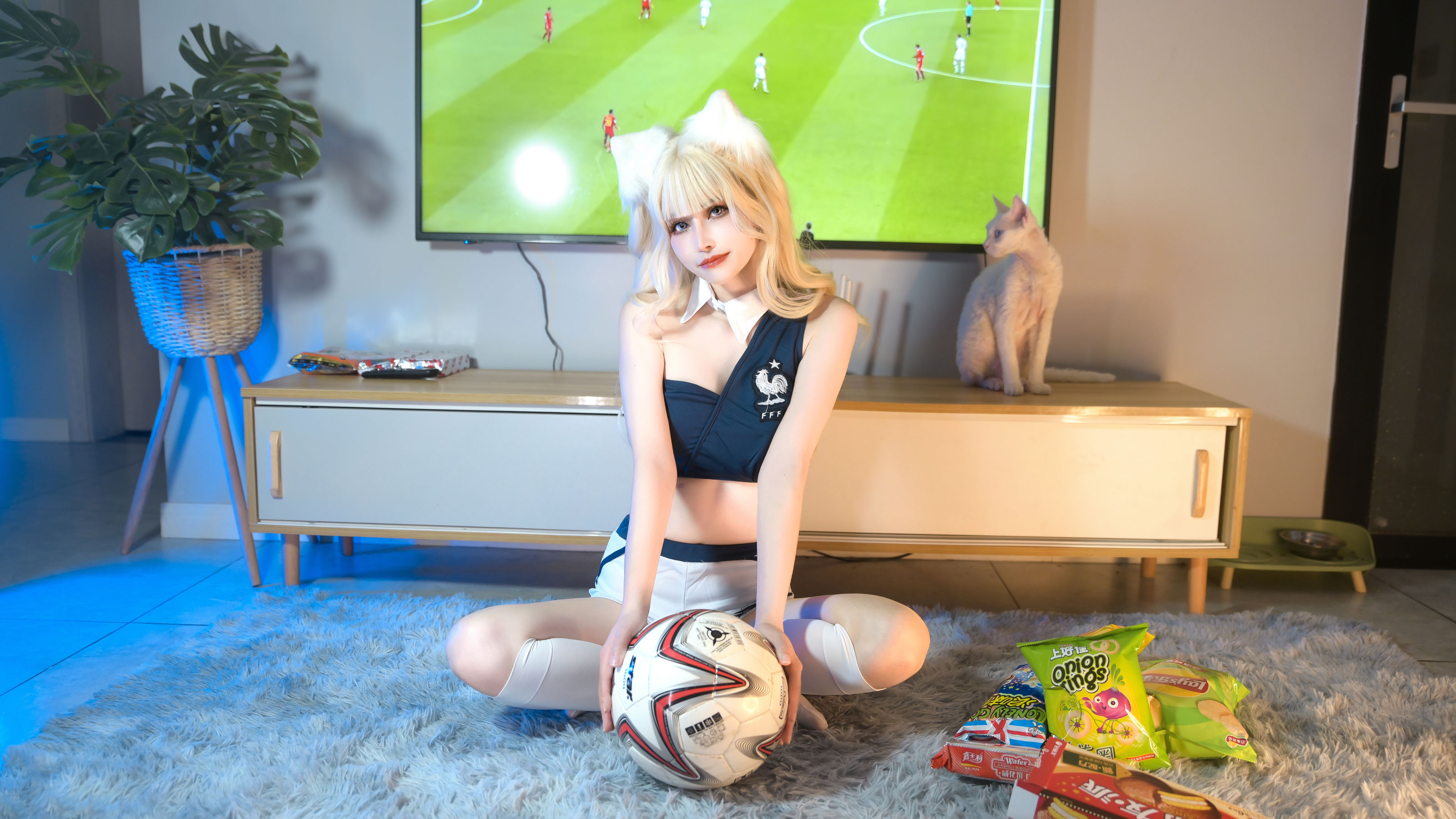 图片[3] - 鹿八岁 - 足球少女 [101P] - 机器猫次元 - 机器猫次元