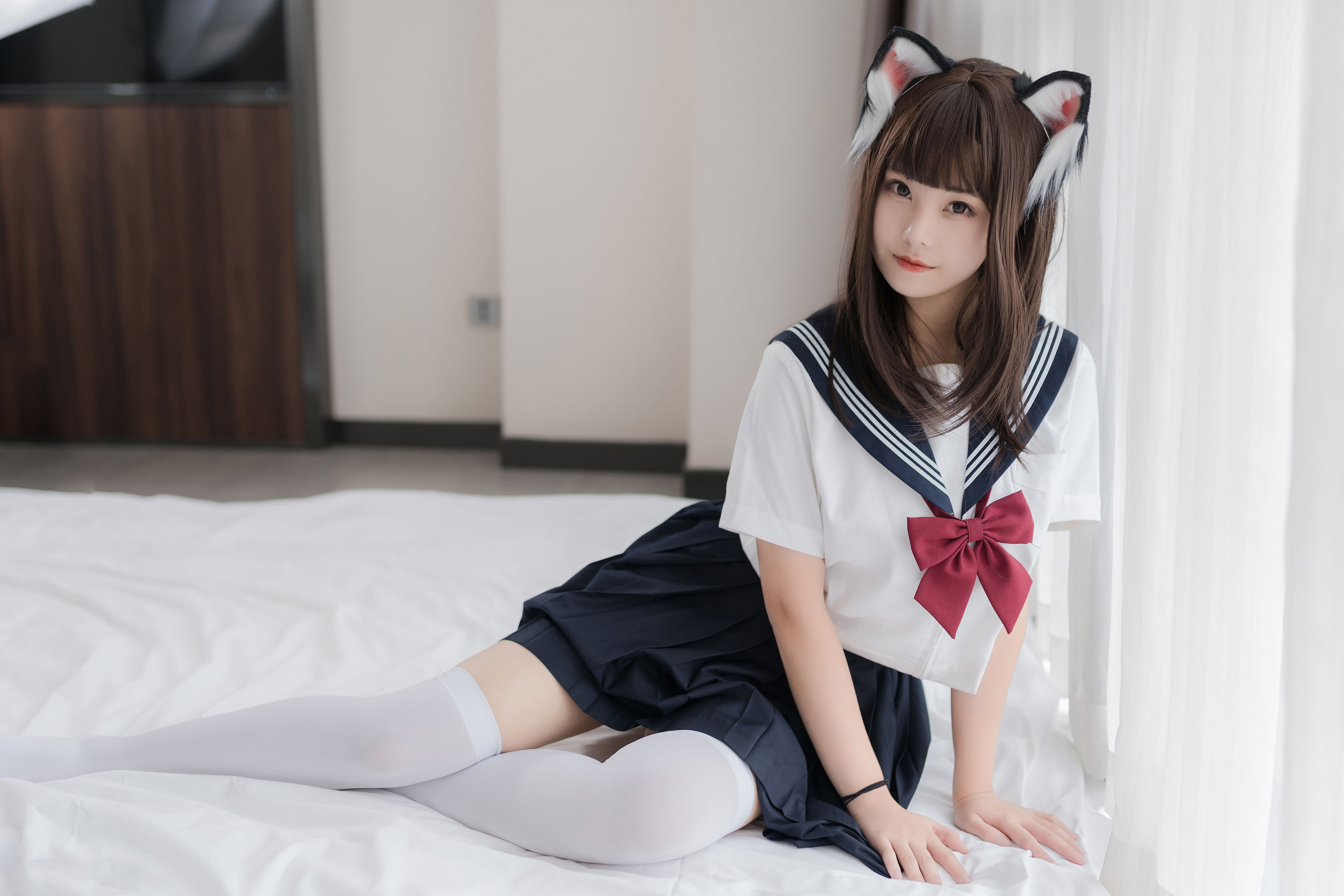 图片[8] - 蜜汁猫裘 猫耳JK [40P] - 机器猫次元 - 机器猫次元
