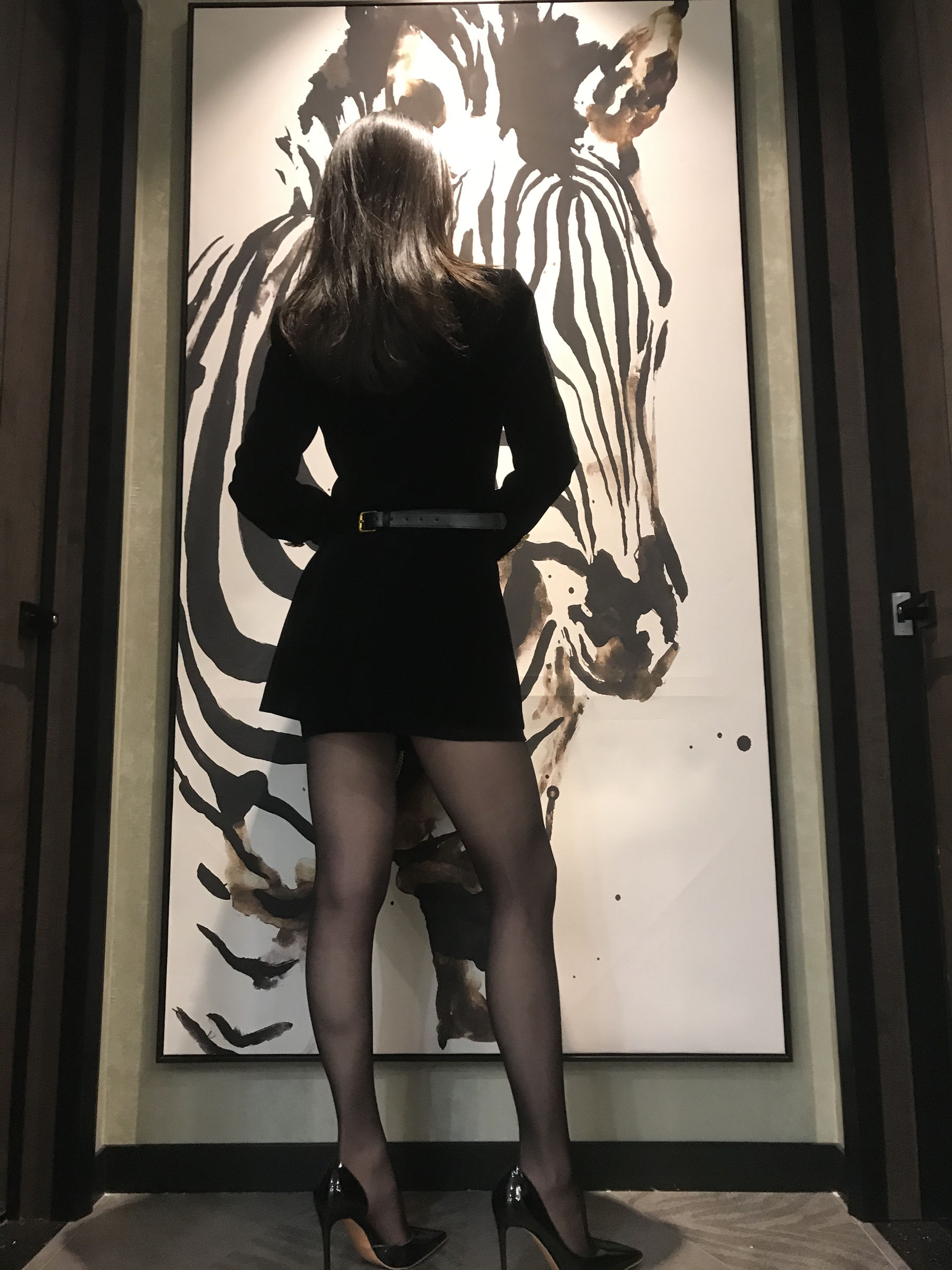 图片[1] - 麋鹿_Monroe 2020.03.15 会所黑丝 [18P] - 机器猫次元 - 机器猫次元