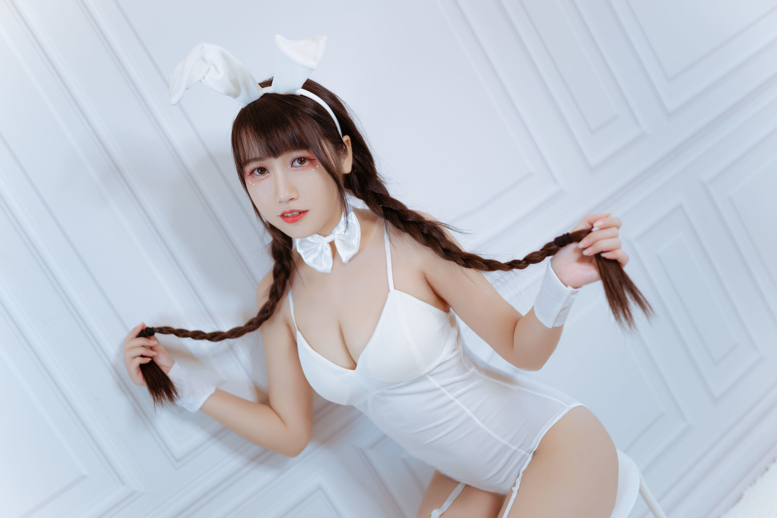 图片[3] - 不呆猫 白色兔女郎 [28P] - 机器猫次元 - 机器猫次元