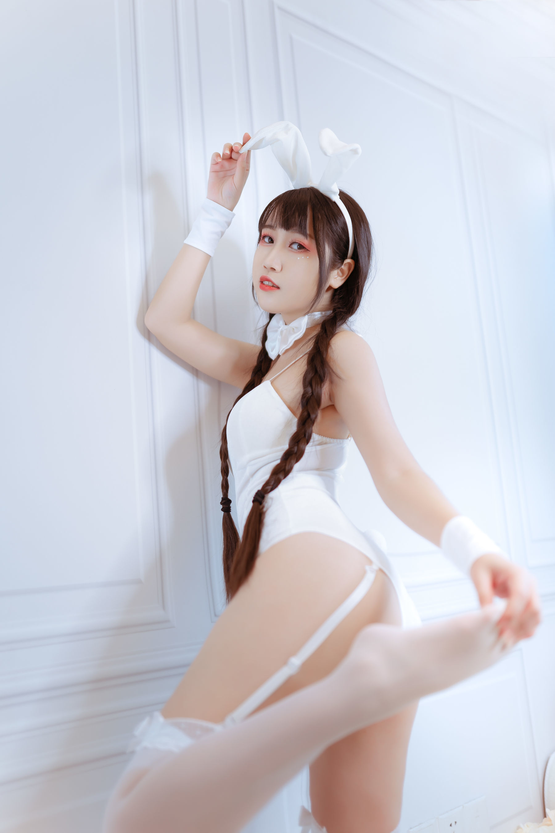 图片[5] - 不呆猫 白色兔女郎 [28P] - 机器猫次元 - 机器猫次元