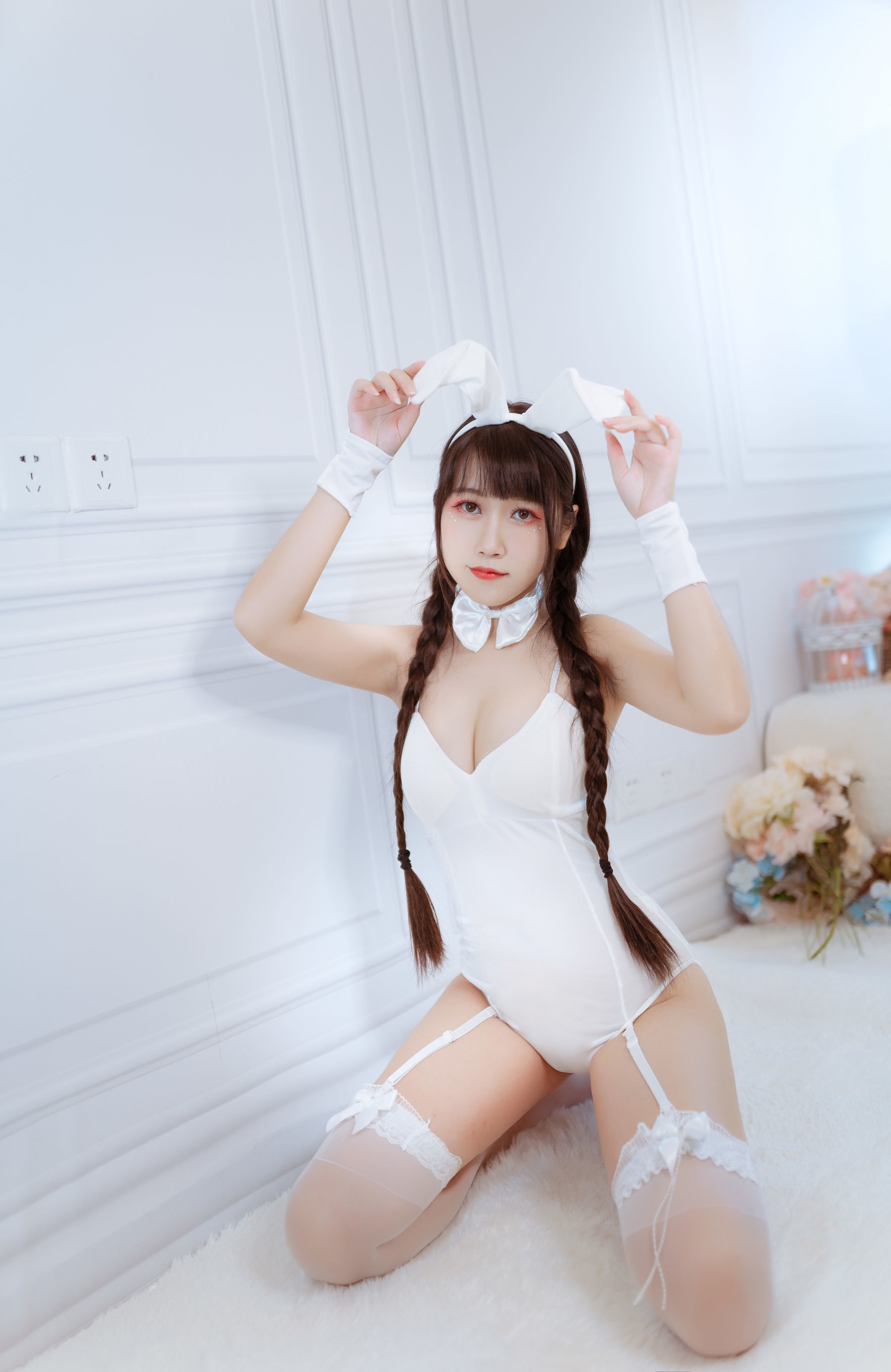 图片[7] - 不呆猫 白色兔女郎 [28P] - 机器猫次元 - 机器猫次元