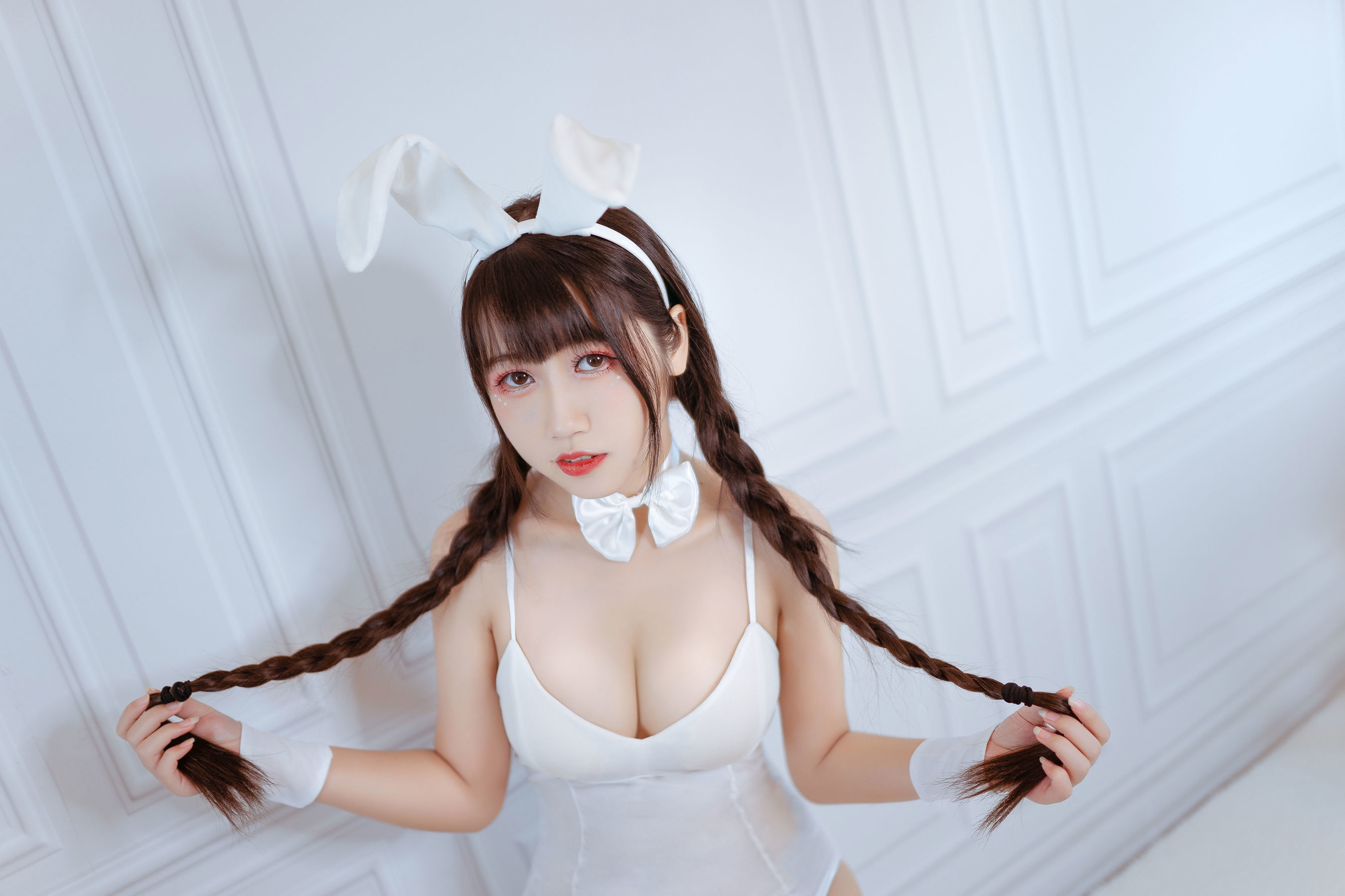 图片[2] - 不呆猫 白色兔女郎 [28P] - 机器猫次元 - 机器猫次元