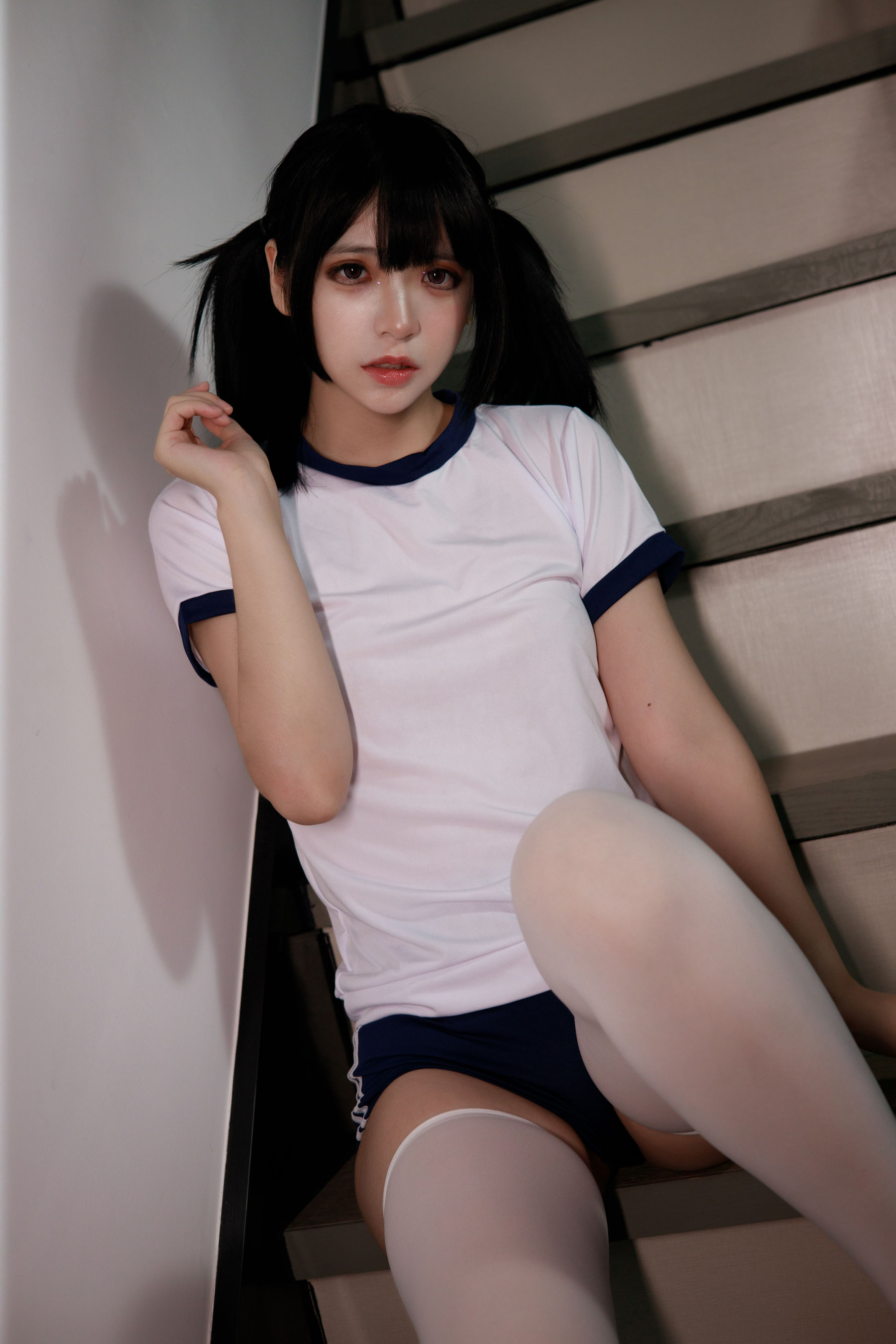 图片[6] - 疯猫ss - 白色情人节福袋 体操服 [40P] - 机器猫次元 - 机器猫次元