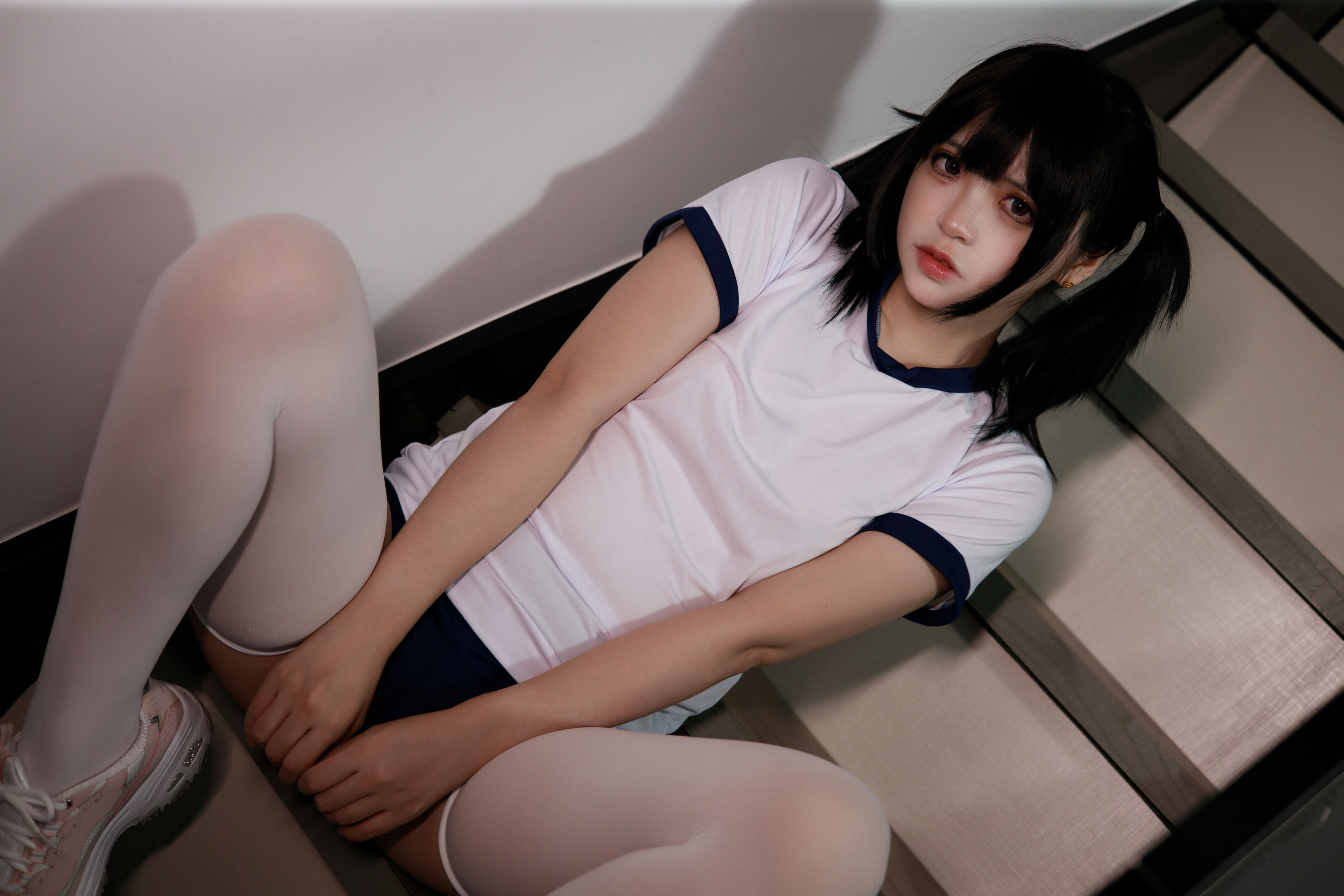 图片[3] - 疯猫ss - 白色情人节福袋 体操服 [40P] - 机器猫次元 - 机器猫次元
