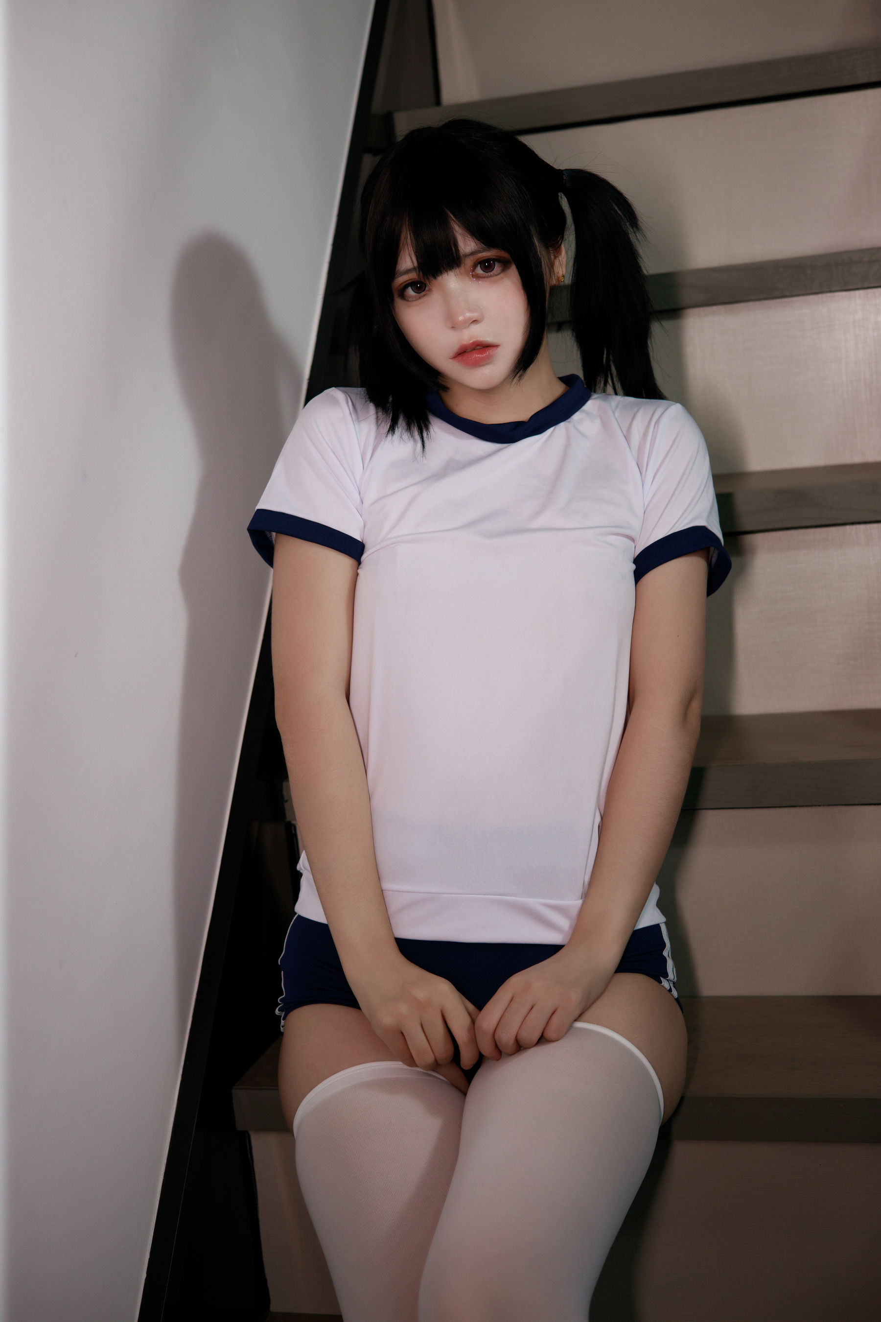 图片[1] - 疯猫ss - 白色情人节福袋 体操服 [40P] - 机器猫次元 - 机器猫次元