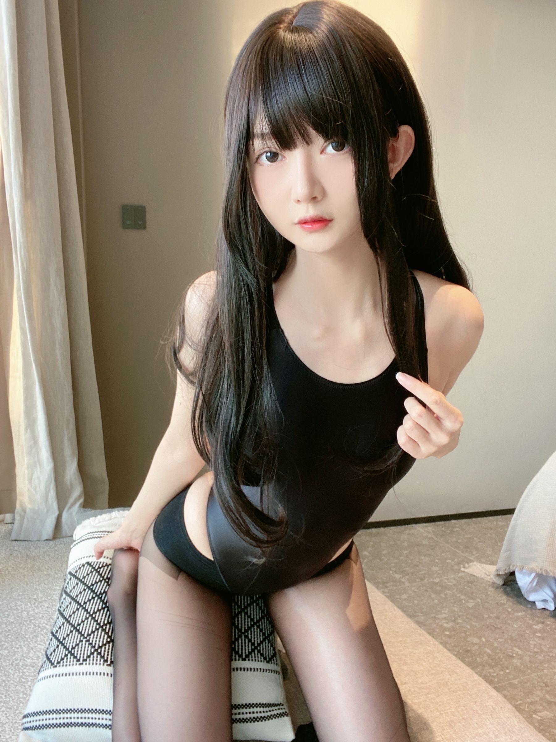 图片[3] - 51酱 - 黑红泳装 [72P] - 机器猫次元 - 机器猫次元