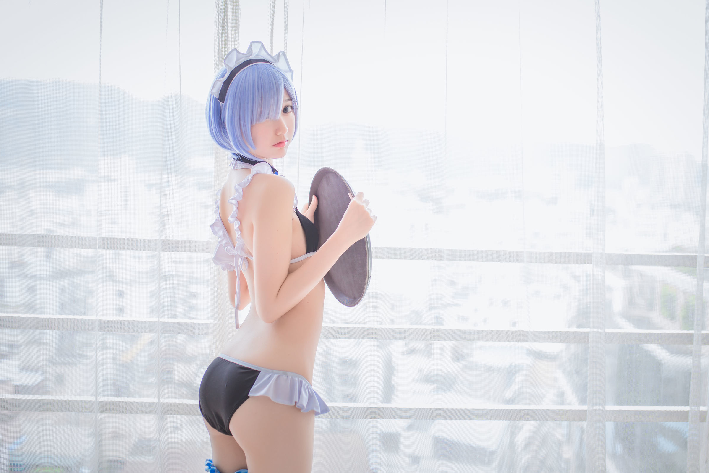 图片[6] - 木绵绵OwO - 蕾姆泳装+兔女郎 [30P] - 机器猫次元 - 机器猫次元
