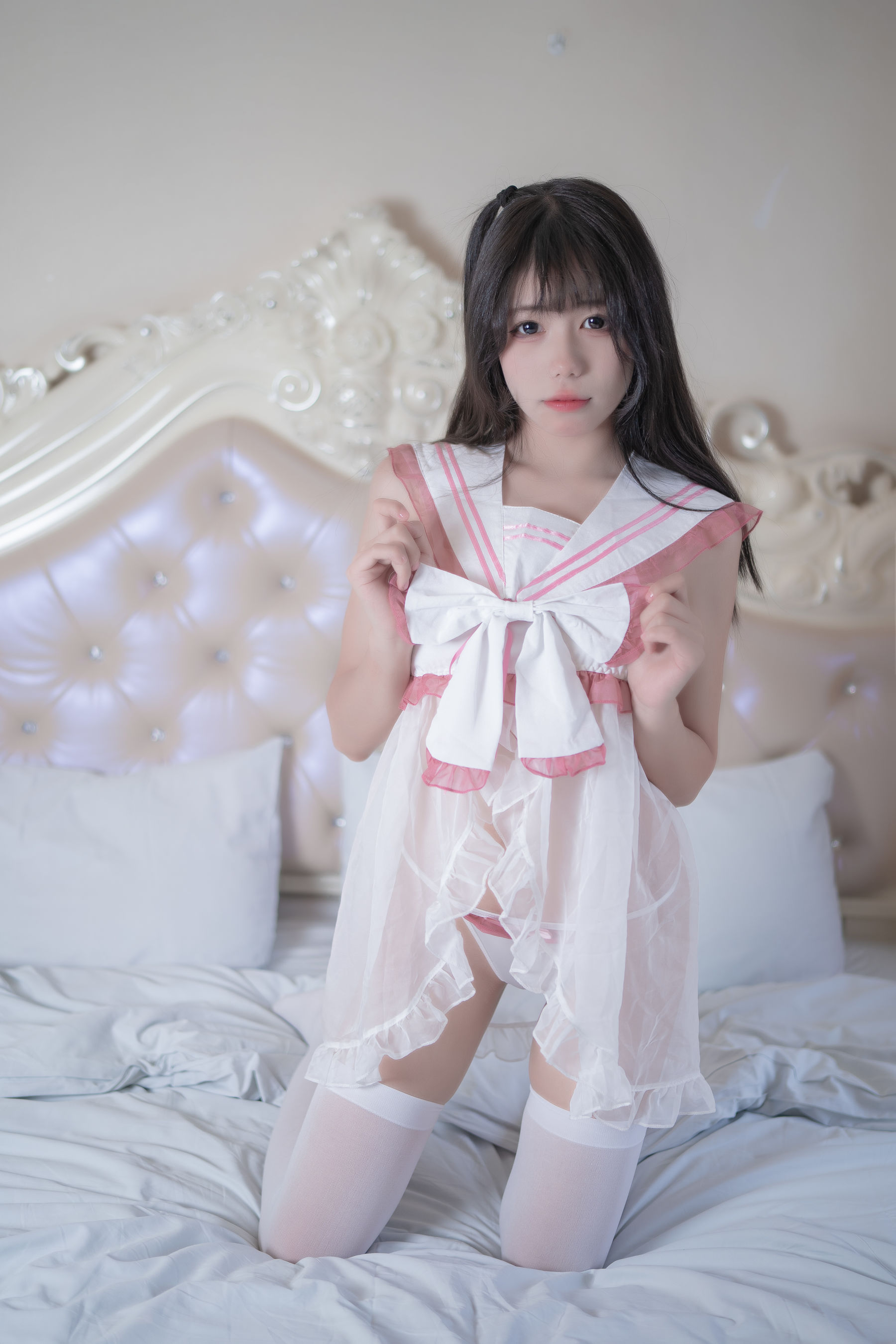 图片[1] - 咬一口兔娘 - 粉嫩睡衣 [27P] - 机器猫次元 - 机器猫次元