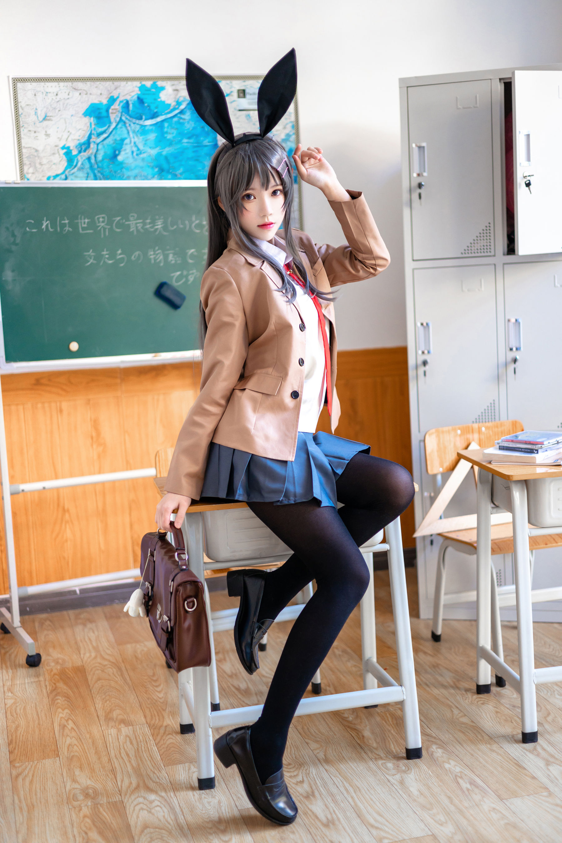 图片[1] - 桜桃喵 - 麻衣JK [52P] - 机器猫次元 - 机器猫次元