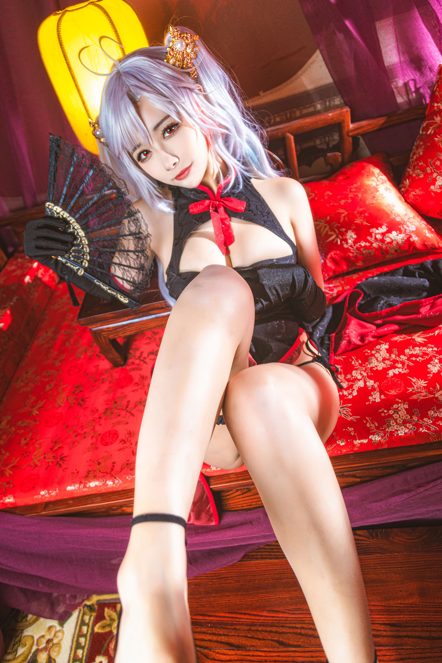 图片[7] - Momoko葵葵 - 欧根之旗袍 [20P] - 机器猫次元 - 机器猫次元