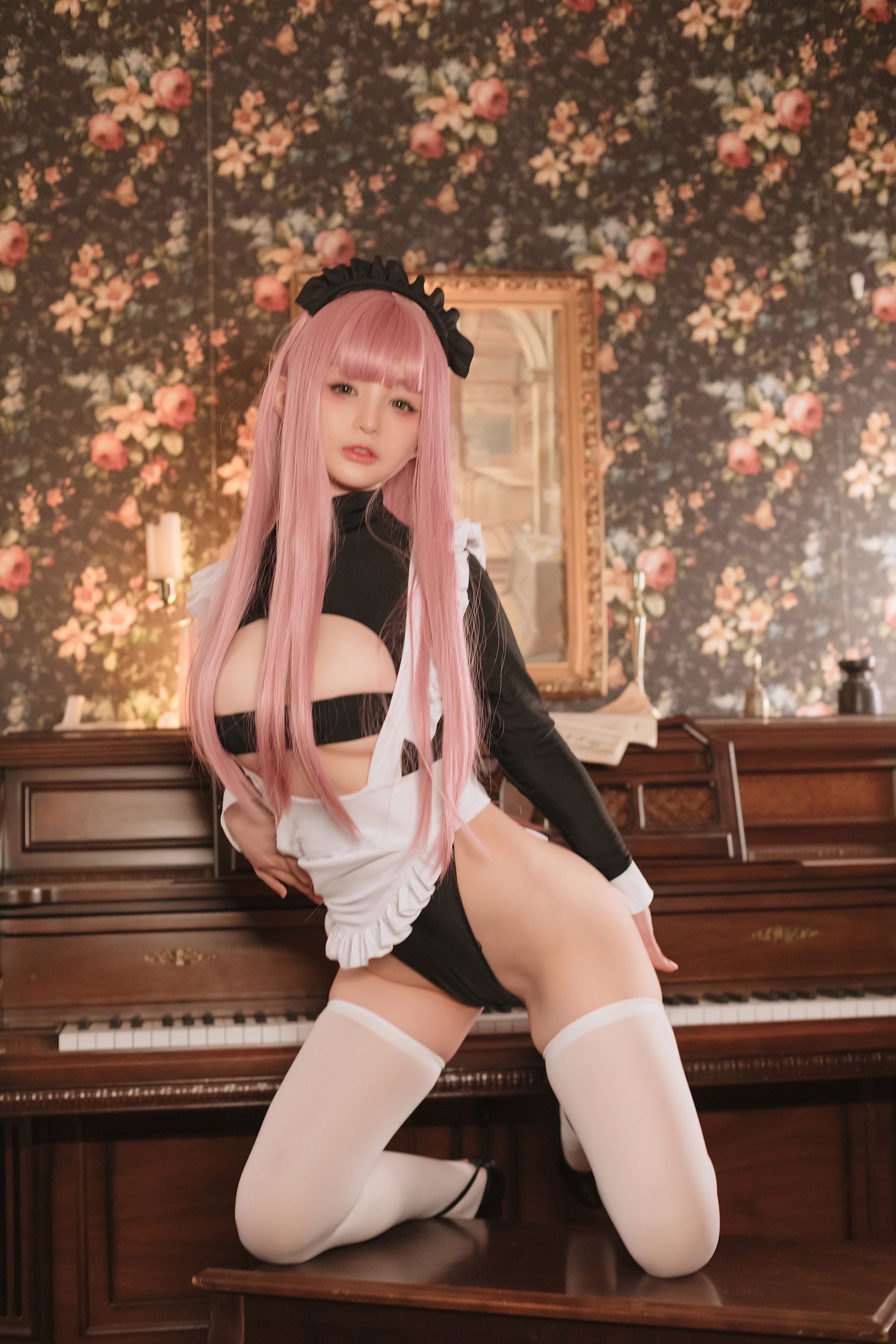 图片[1] - 桜井宁宁 - 复古女仆 [45P] - 机器猫次元 - 机器猫次元