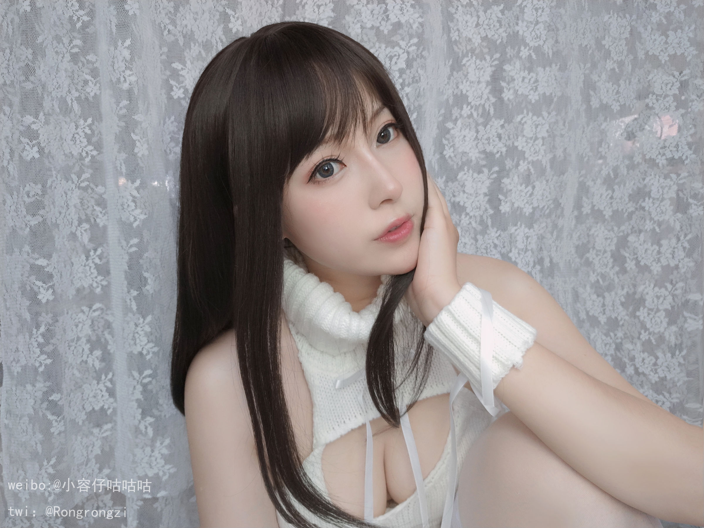 图片[4] - 小容仔咕咕咕 - 纯白毛衣 [22P] - 机器猫次元 - 机器猫次元
