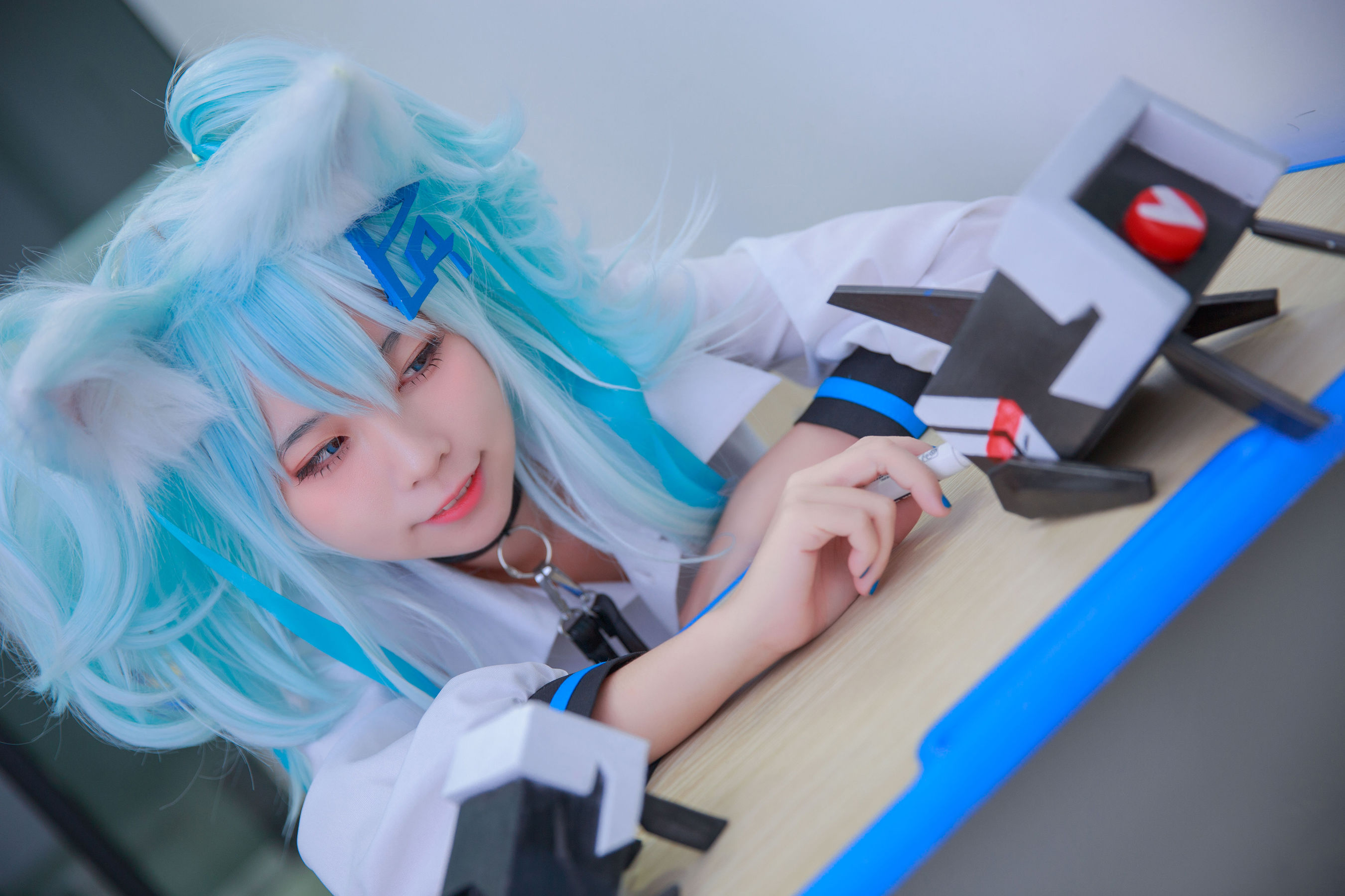图片[8] - G44不会受伤 - 少女前线 PA15校服 [33P] - 机器猫次元 - 机器猫次元
