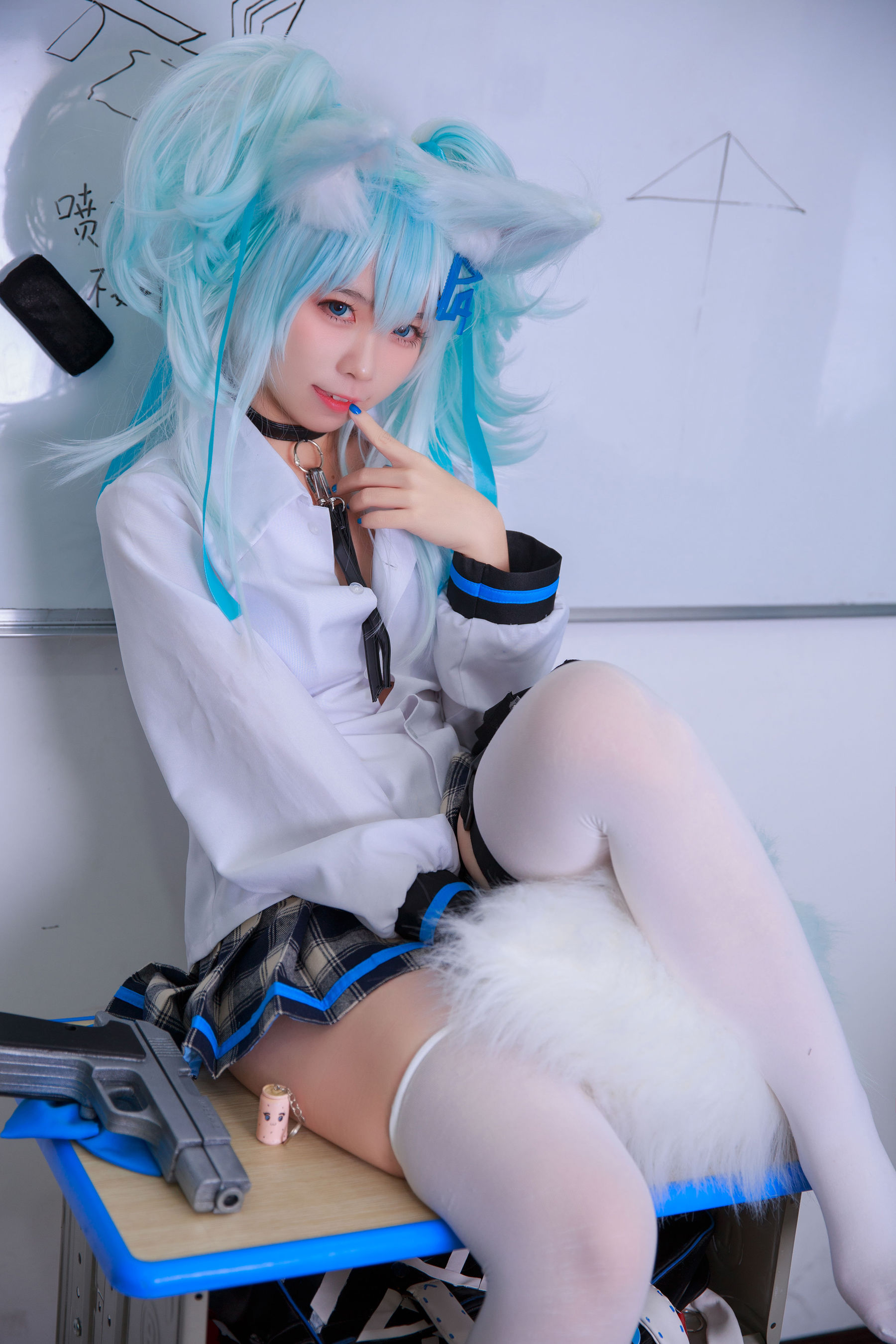图片[6] - G44不会受伤 - 少女前线 PA15校服 [33P] - 机器猫次元 - 机器猫次元