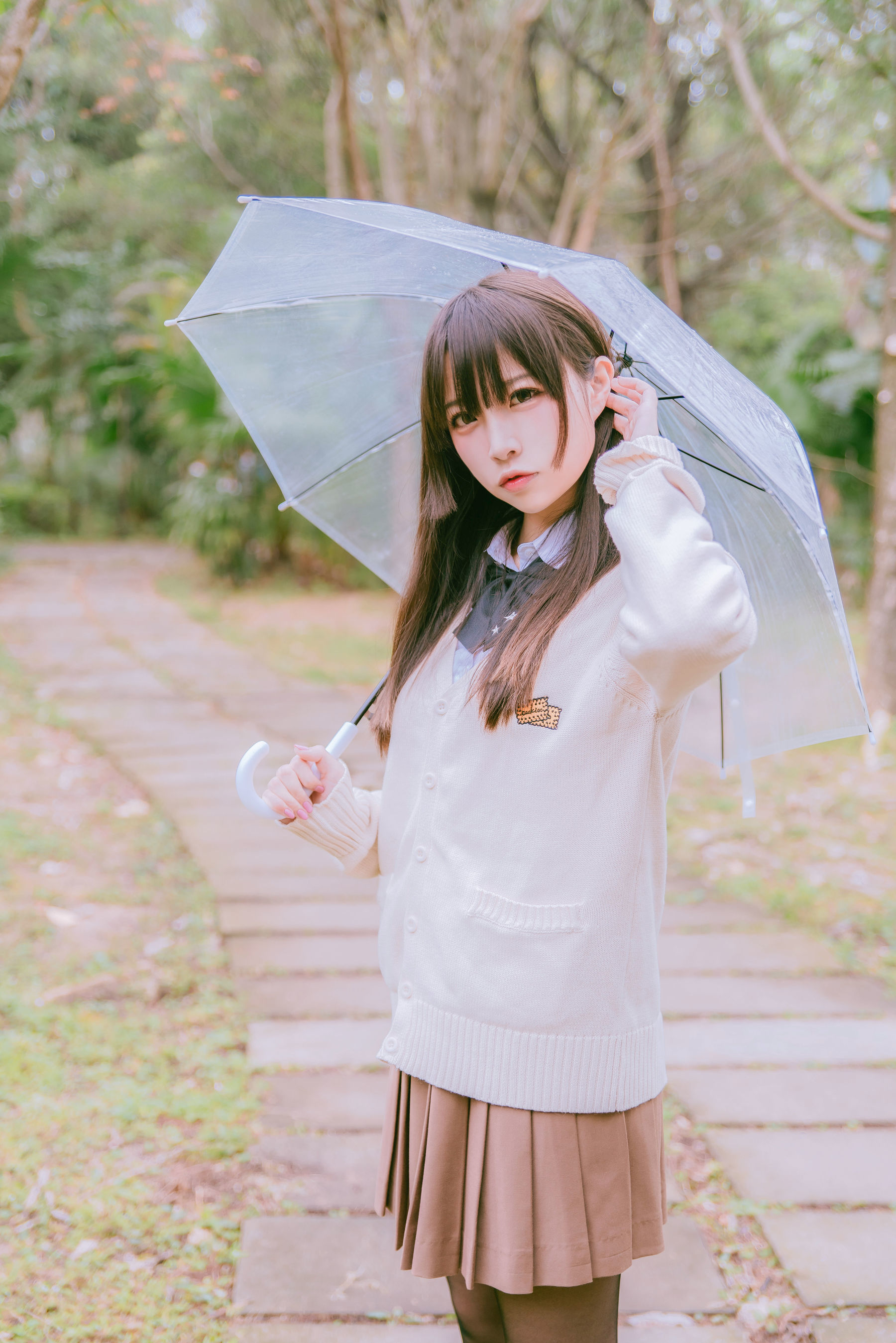 图片[1] - 二佐Nisa - JK学院风 [9P] - 机器猫次元 - 机器猫次元