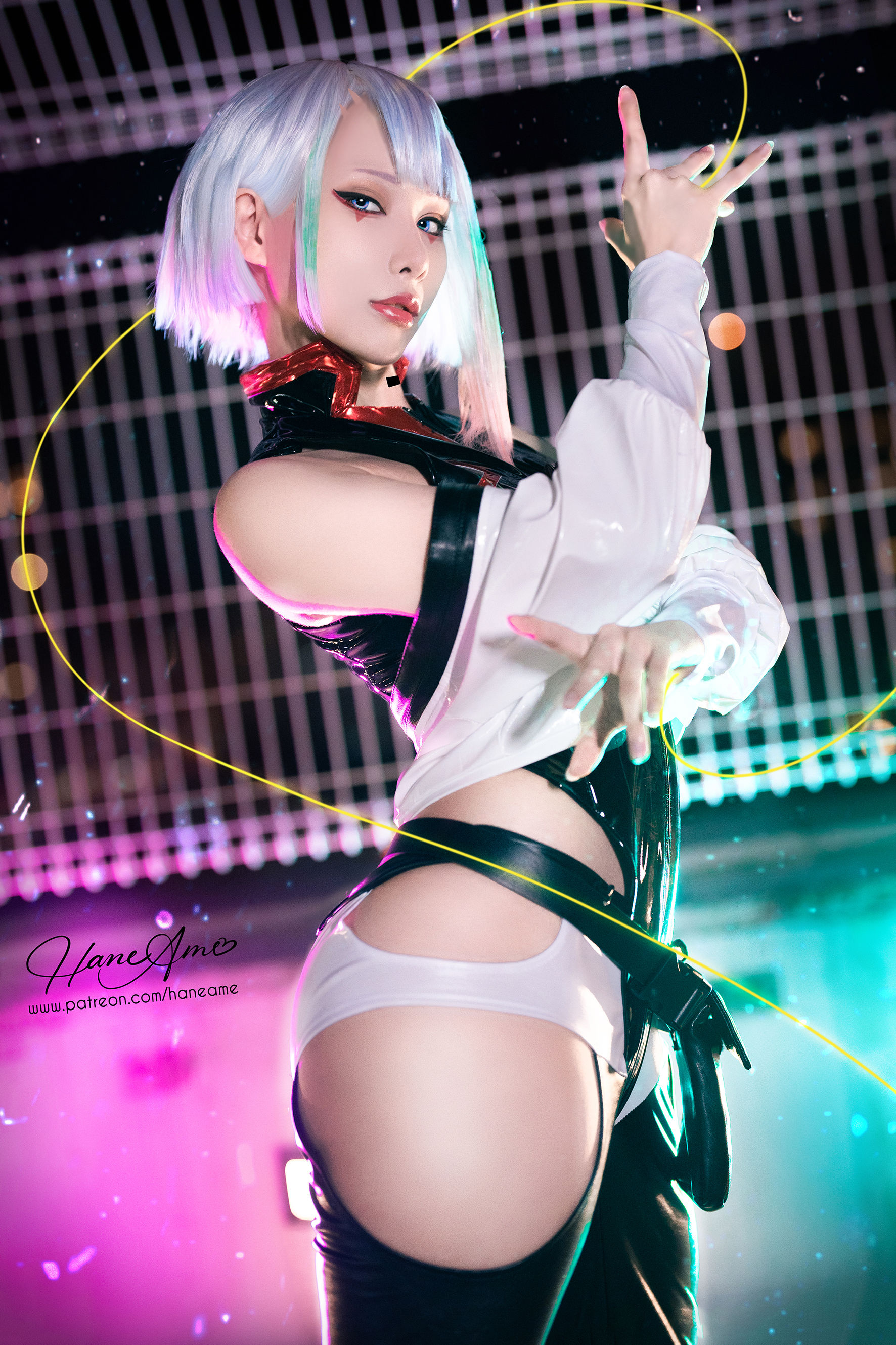 图片[2] - 雨波_HaneAme - Cyberpunk Lucy [36P] - 机器猫次元 - 机器猫次元